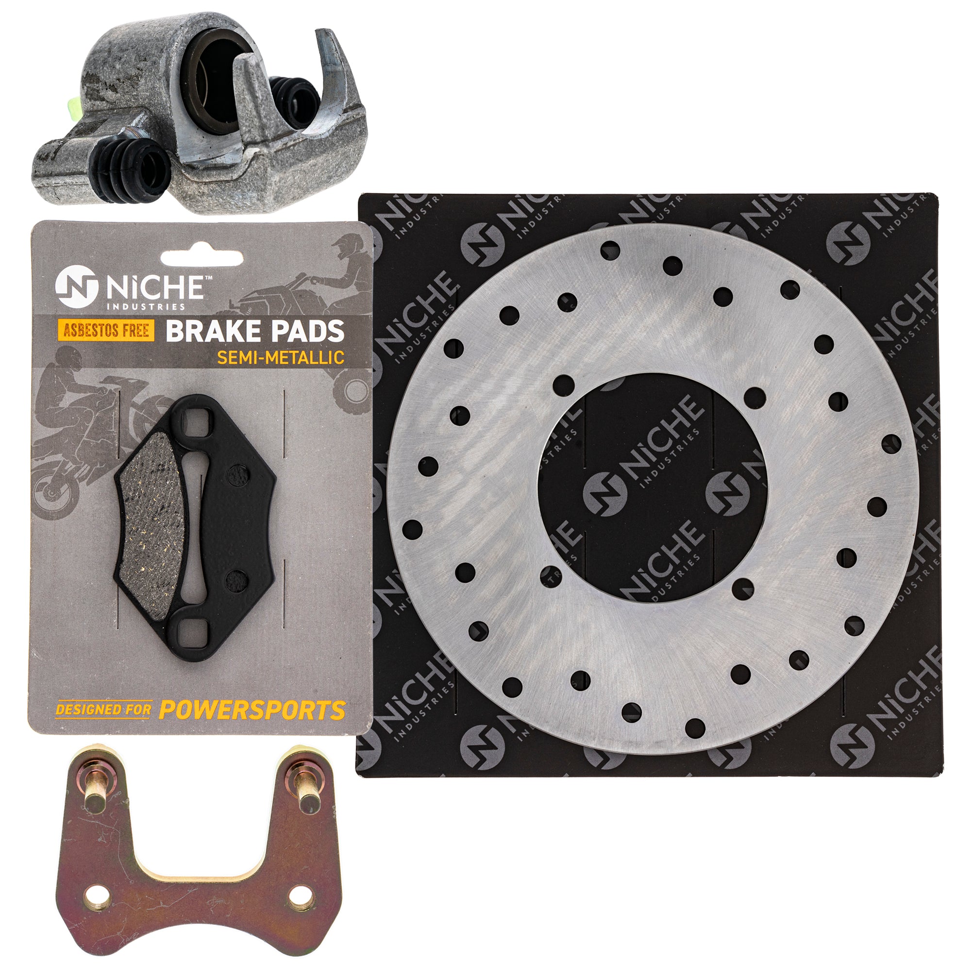 Single Caliper, Rotor, Pad Set for zOTHER Polaris ATP NICHE MK1007912