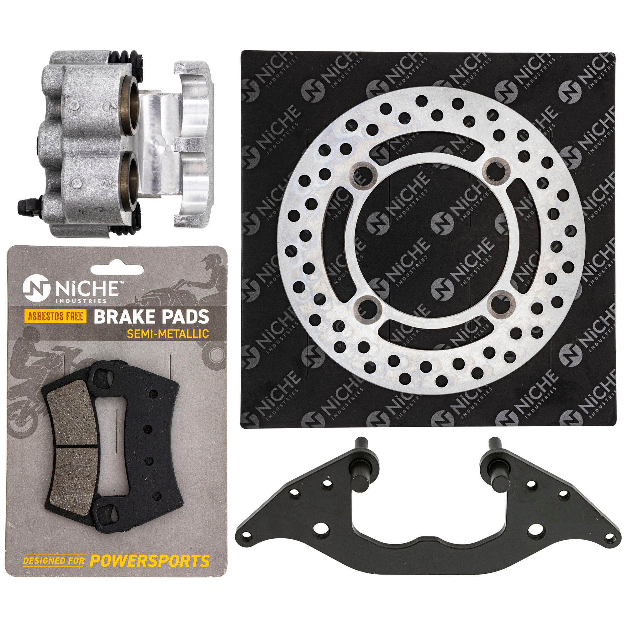Single Caliper, Rotor, Pad Set for zOTHER Polaris GEM RZR NICHE MK1007943