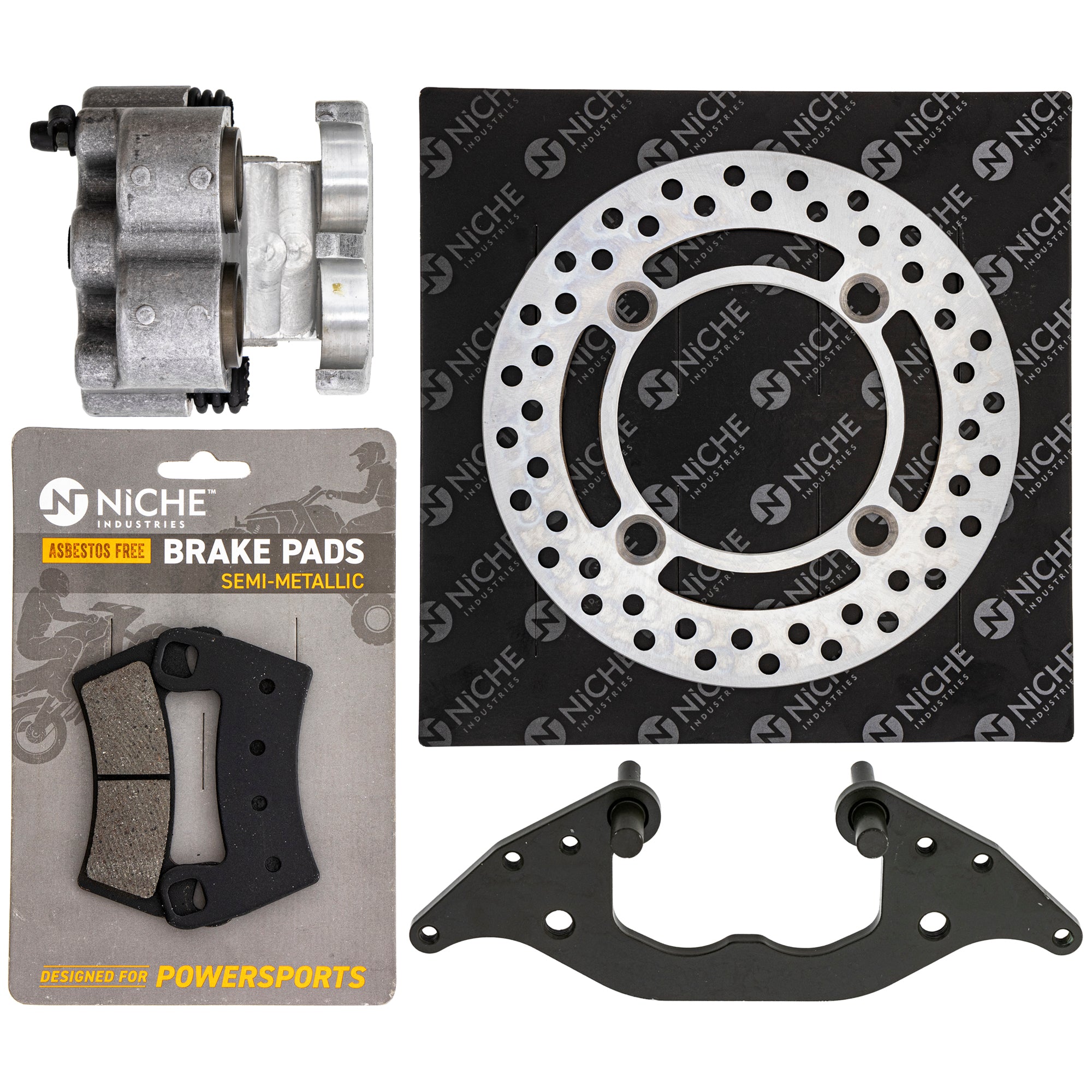Single Caliper, Rotor, Pad Set for zOTHER Polaris GEM RZR NICHE MK1007946