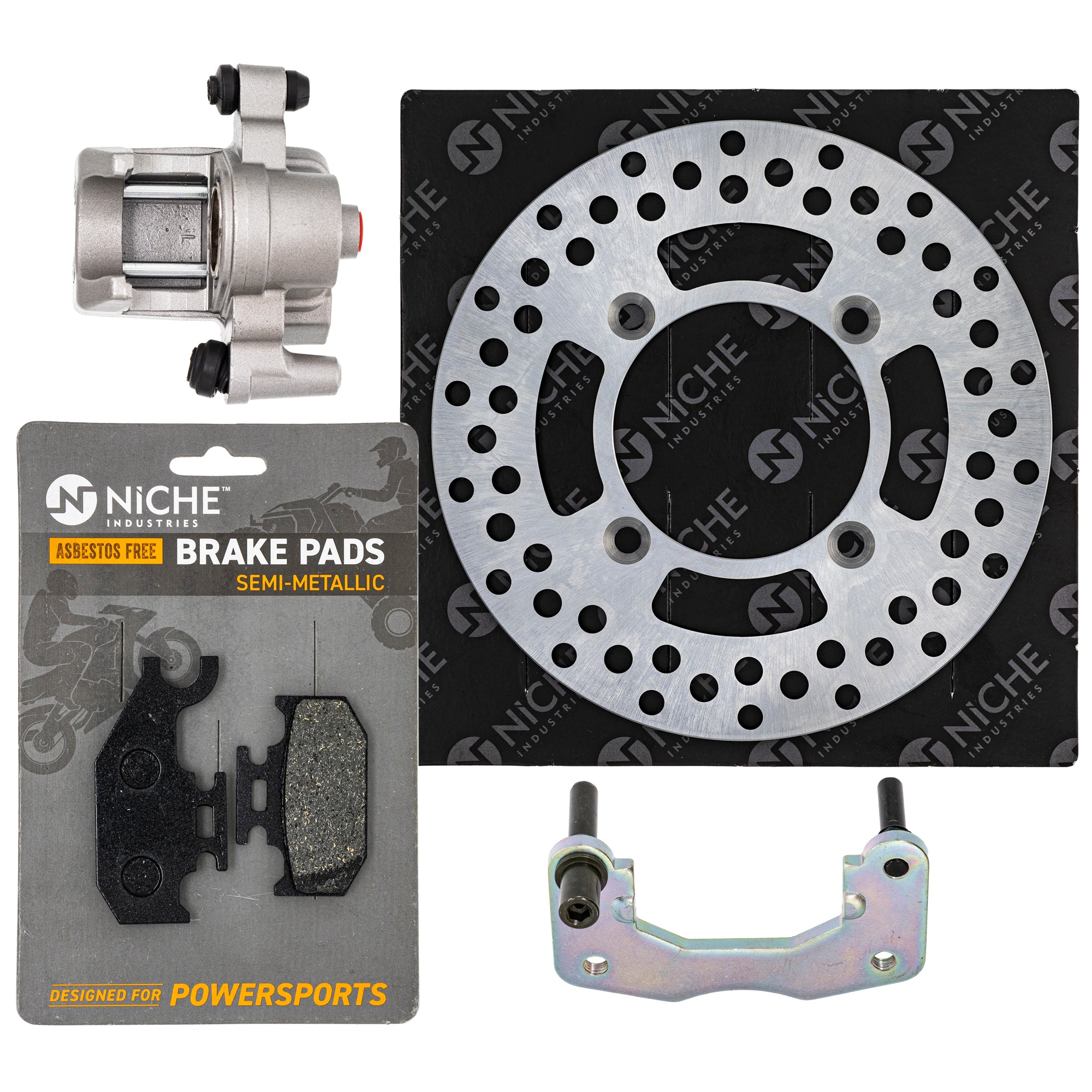 Single Caliper, Rotor, Pad Set for zOTHER Yamaha BRP Can-Am Ski-Doo Sea-Doo DS NICHE MK1008048
