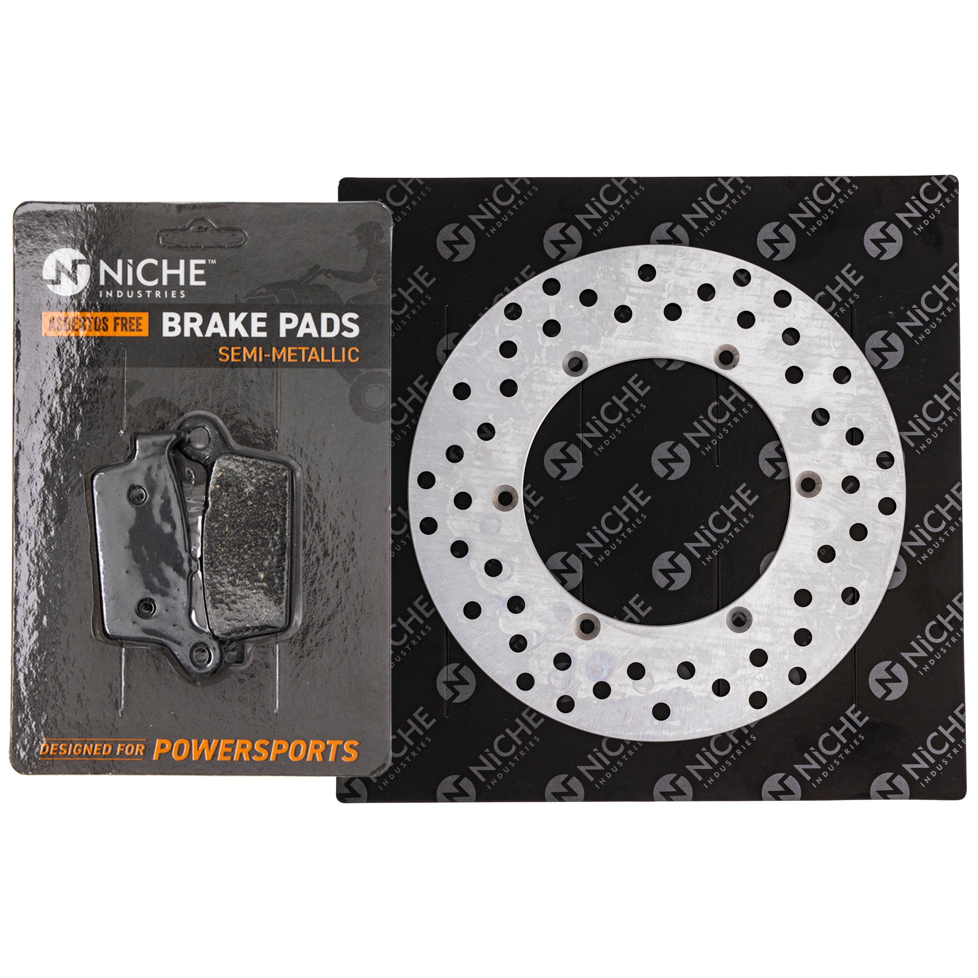 Rotor & Brake Pad Kit for zOTHER Yamaha Suzuki Kawasaki Honda RM250 RM125 KLX400R DRZ400S NICHE MK1008071