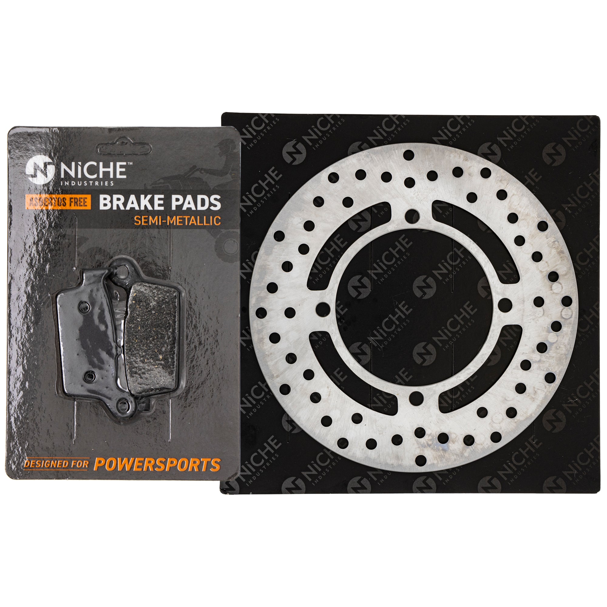 Rotor & Brake Pad Kit for zOTHER Yamaha Suzuki Kawasaki Honda KX250 KX125 NICHE MK1008078