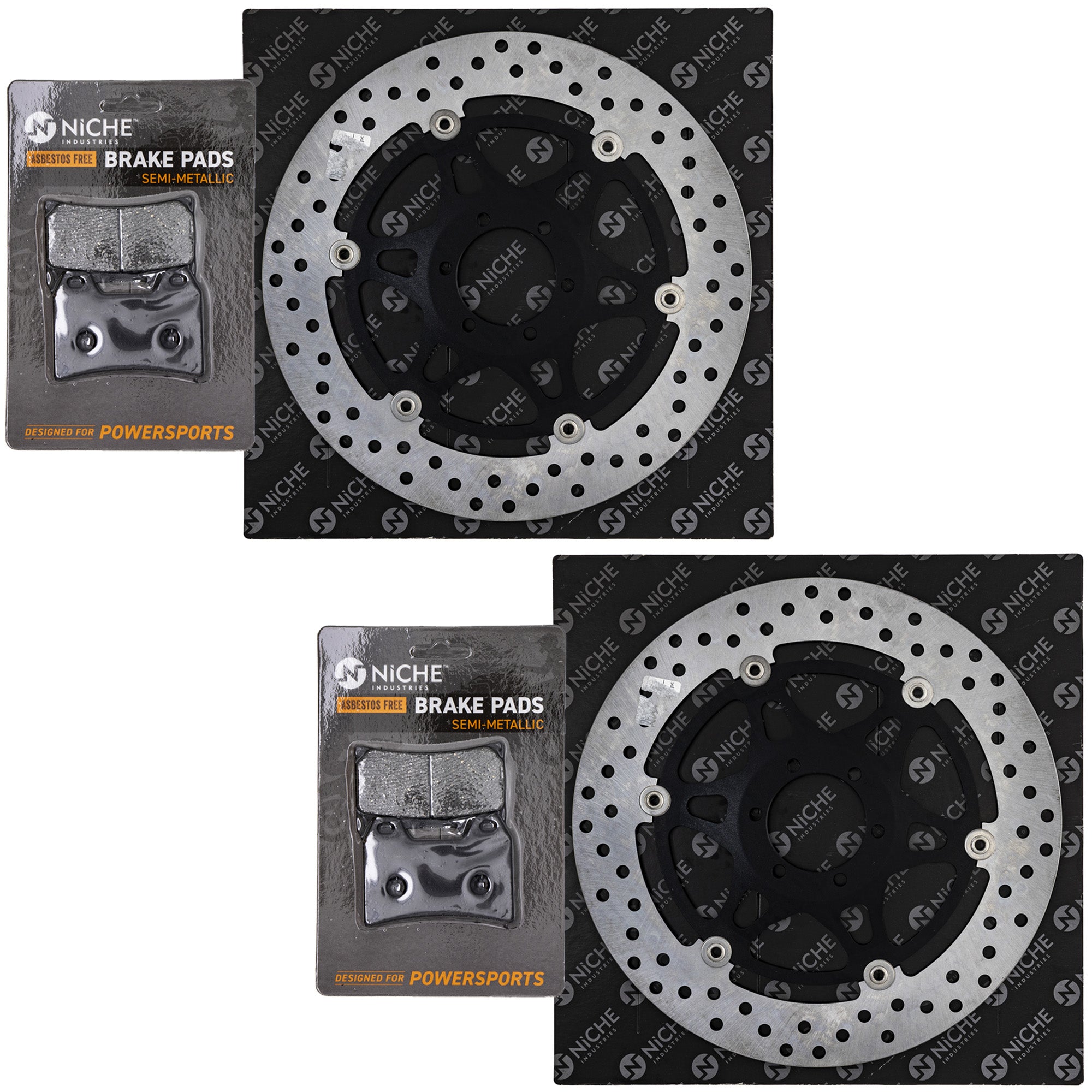 NICHE MK1008088 Rotor & Brake Pad Kit for zOTHER Victory KTM BMW