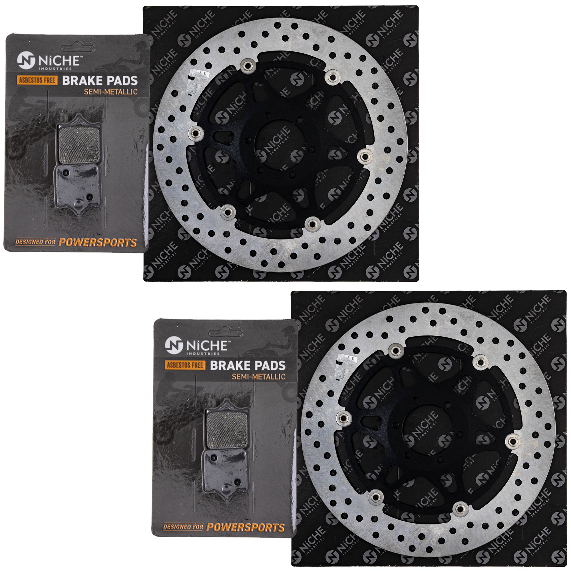 NICHE MK1008090 Rotor & Brake Pad Kit for zOTHER Triumph KTM 690