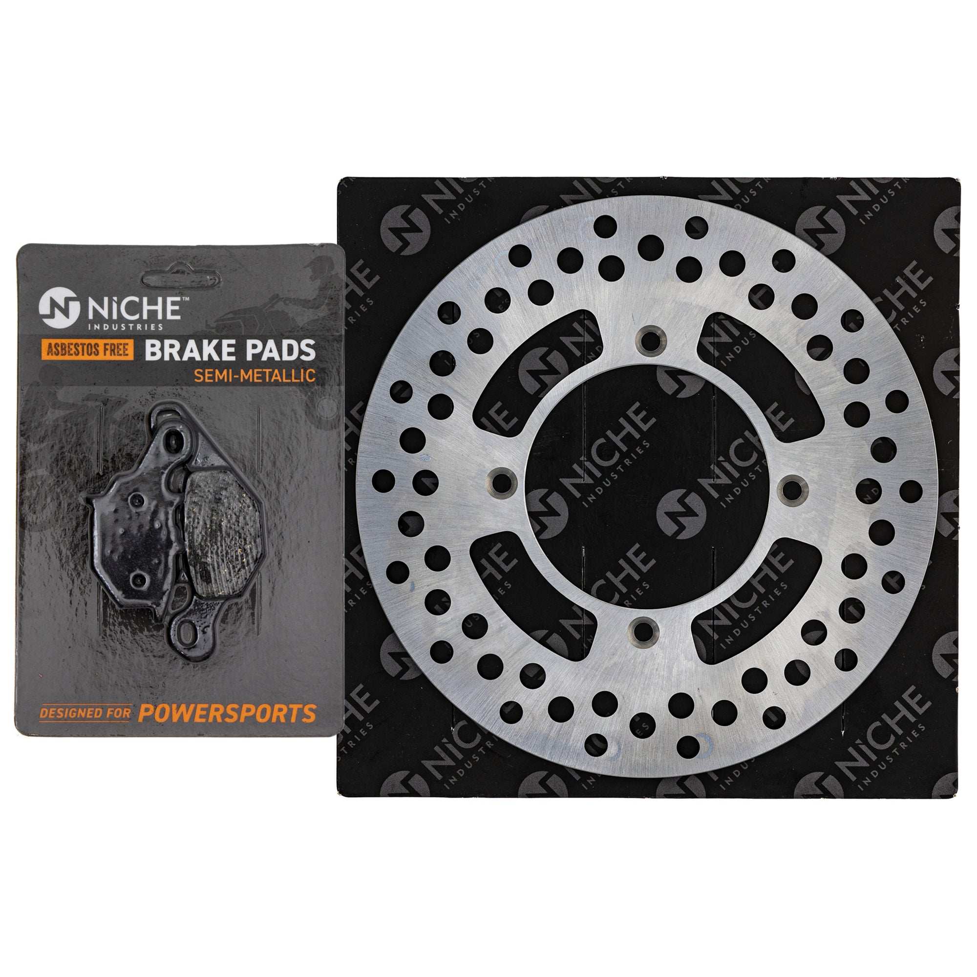NICHE MK1008098 Rotor & Brake Pad Kit for zOTHER Suzuki RM85L RM85