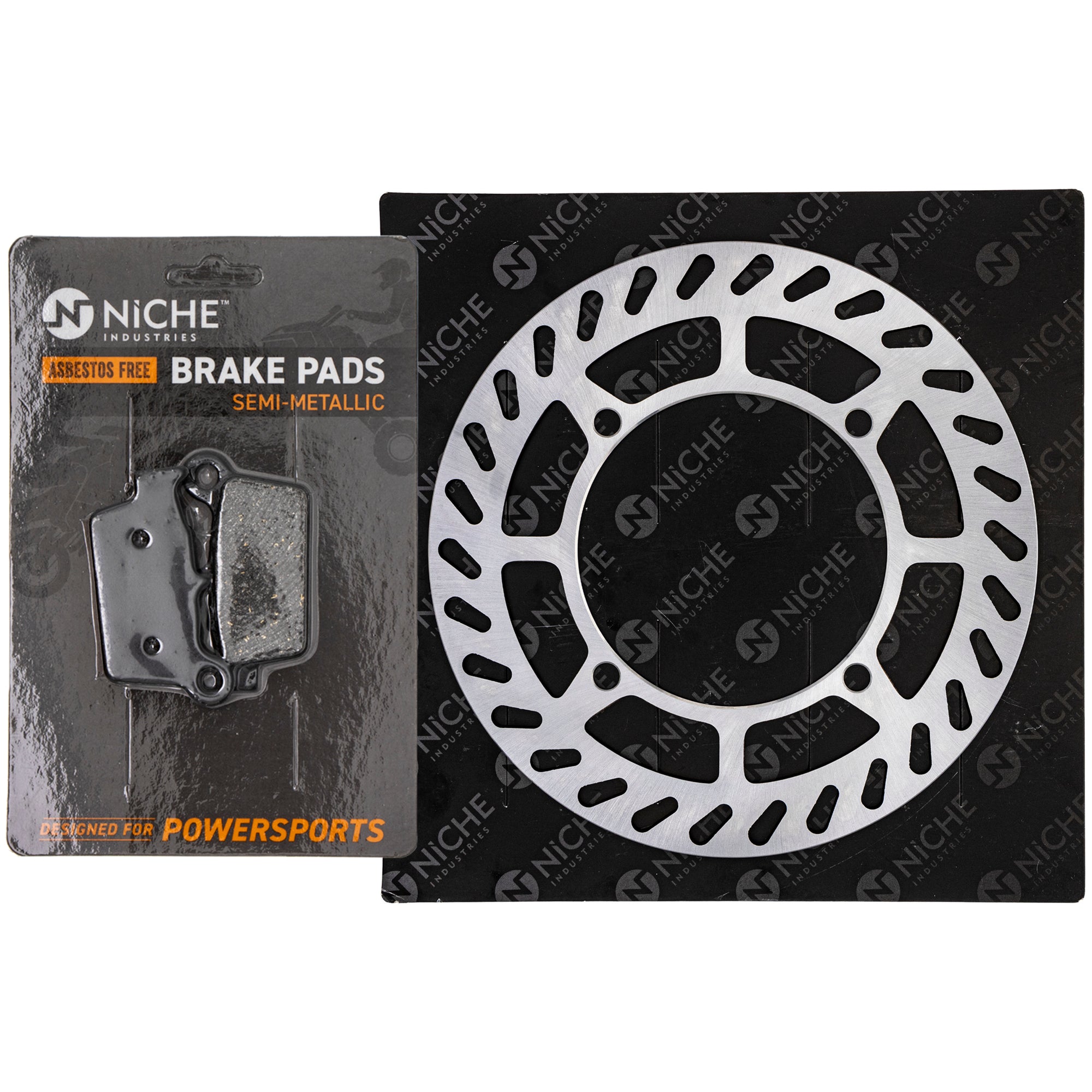 Rotor & Brake Pad Kit for zOTHER Yamaha Suzuki Kawasaki RMZ450 RMZ250 NICHE MK1008099