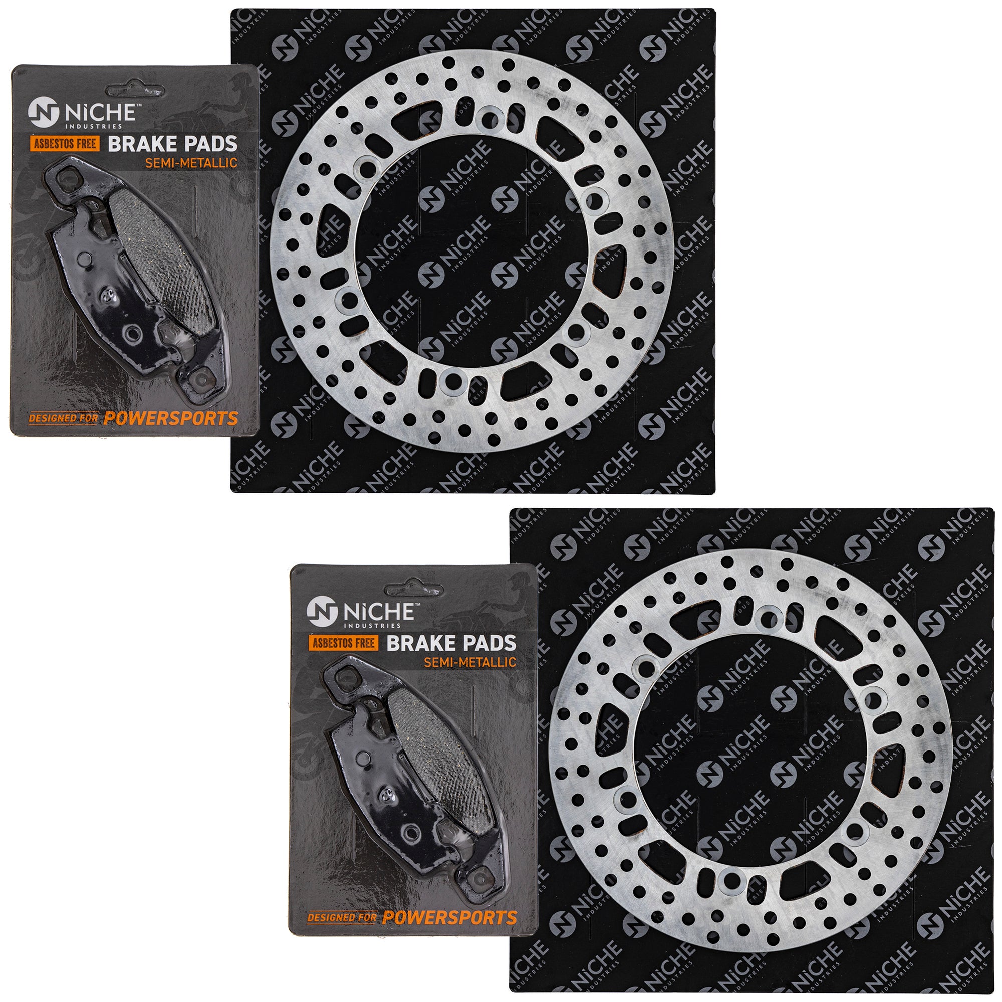 Rotor & Brake Pad Kit for zOTHER Kawasaki Ninja NICHE MK1008116