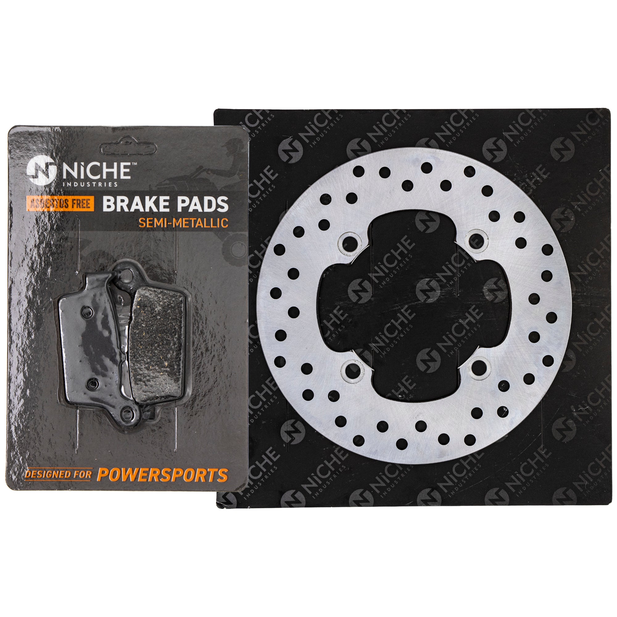 Rotor & Brake Pad Kit for zOTHER Yamaha Suzuki Kawasaki Honda XR650L NICHE MK1008117