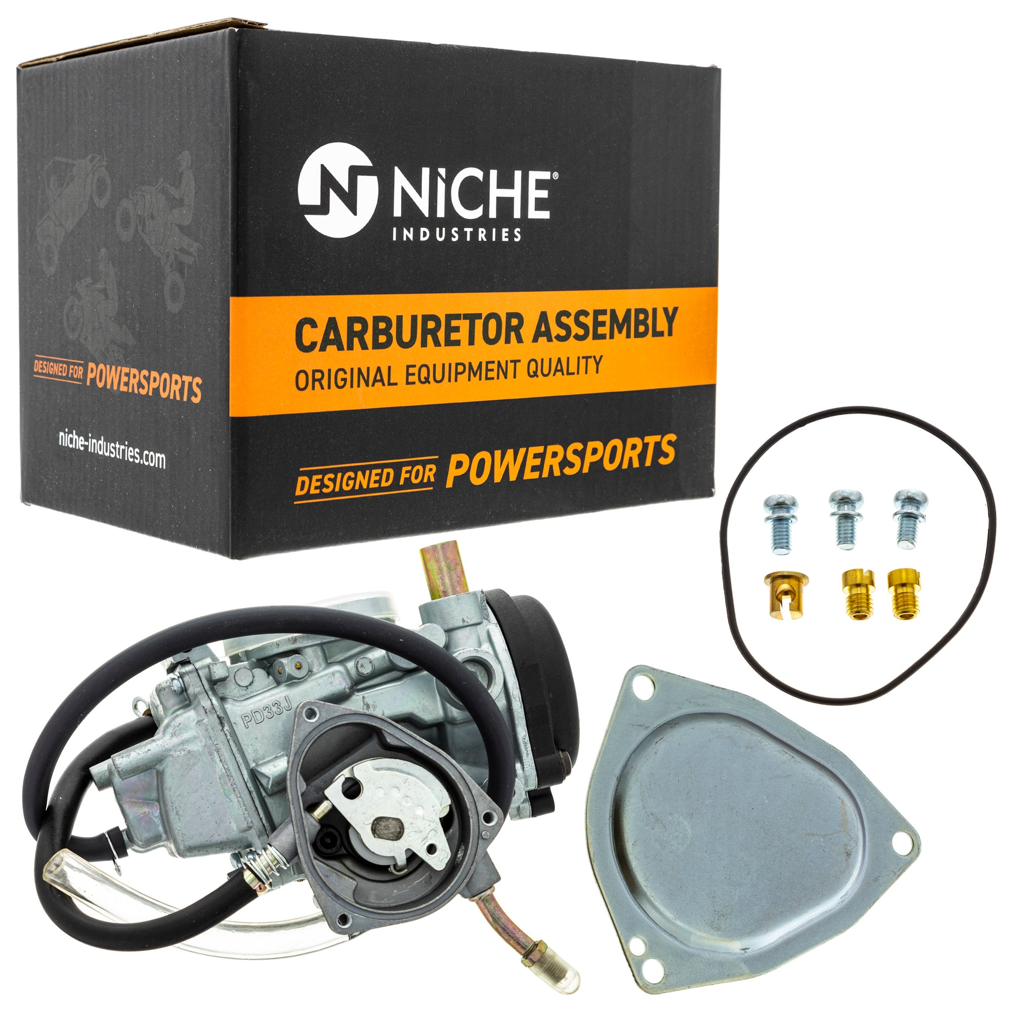 Carburetor & Throttle Cable Kit For Yamaha MK1008137