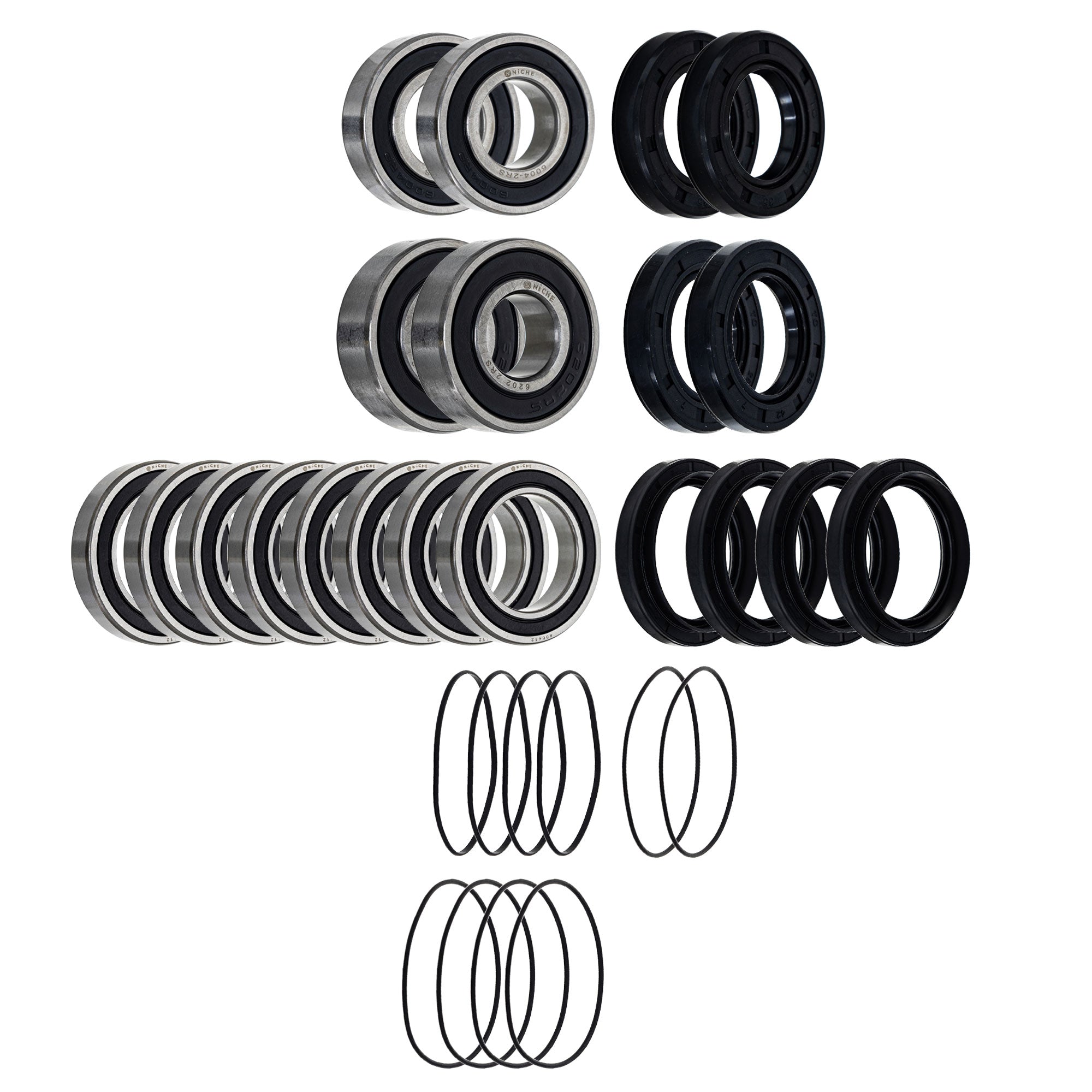 Wheel Bearing Seal Kit for zOTHER Ref No YFZ450 Raptor NICHE MK1008448