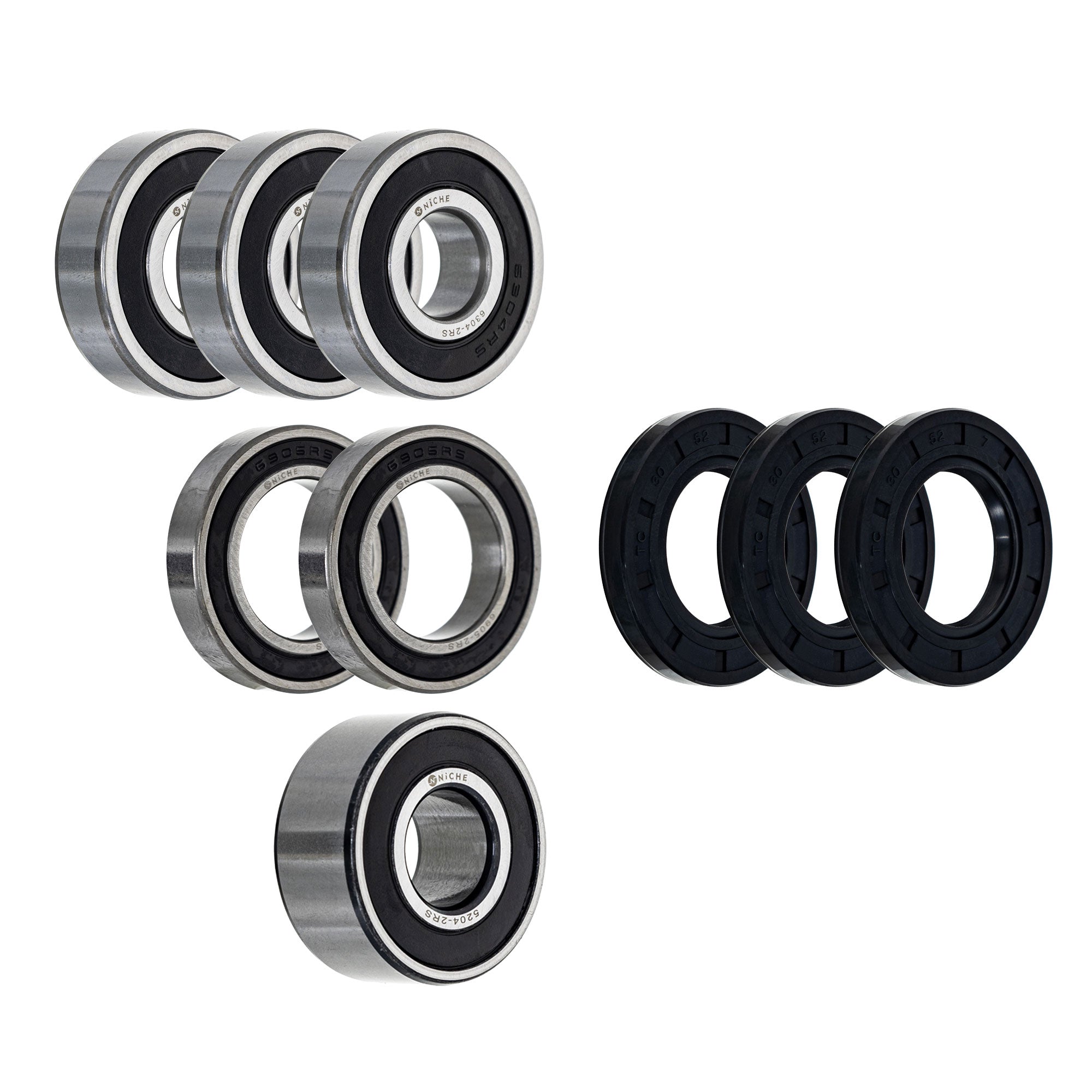 Wheel Bearing Seal Kit for zOTHER VTX1800T VTX1800S VTX1800R VTX1800N NICHE MK1008522