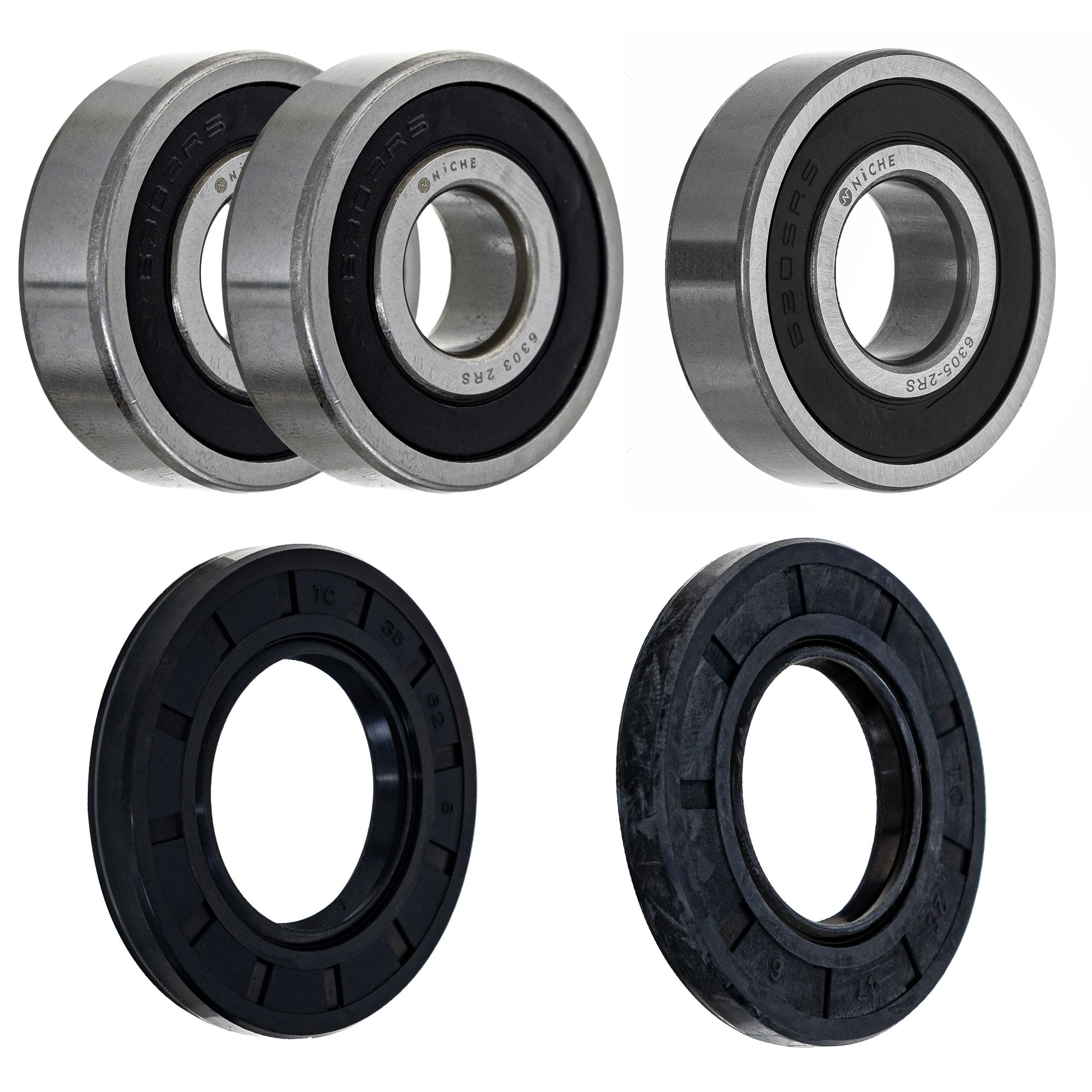 Wheel Bearing Seal Kit for zOTHER Ref No SV650 GSX250R GS500F FZR1000 NICHE MK1008873