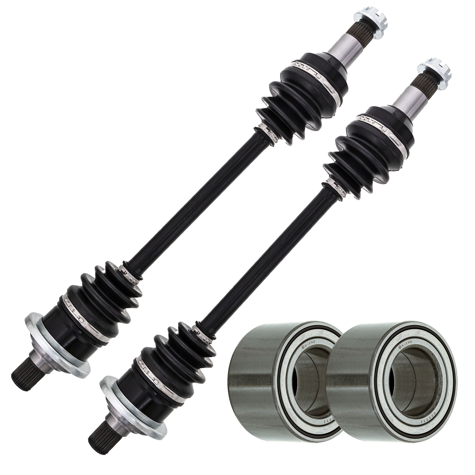 Axle and Wheel Bearing Kit for zOTHER Arctic Cat Textron Cat NICHE MK1009340