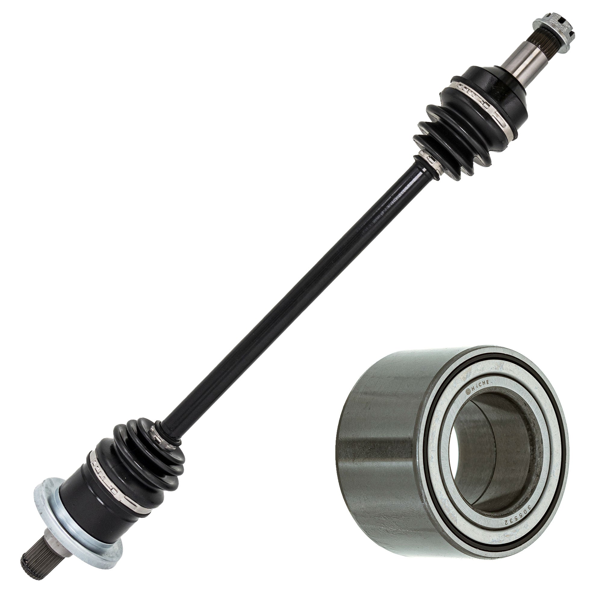 Axle and Wheel Bearing Kit for zOTHER Arctic Cat Textron Cat NICHE MK1009346