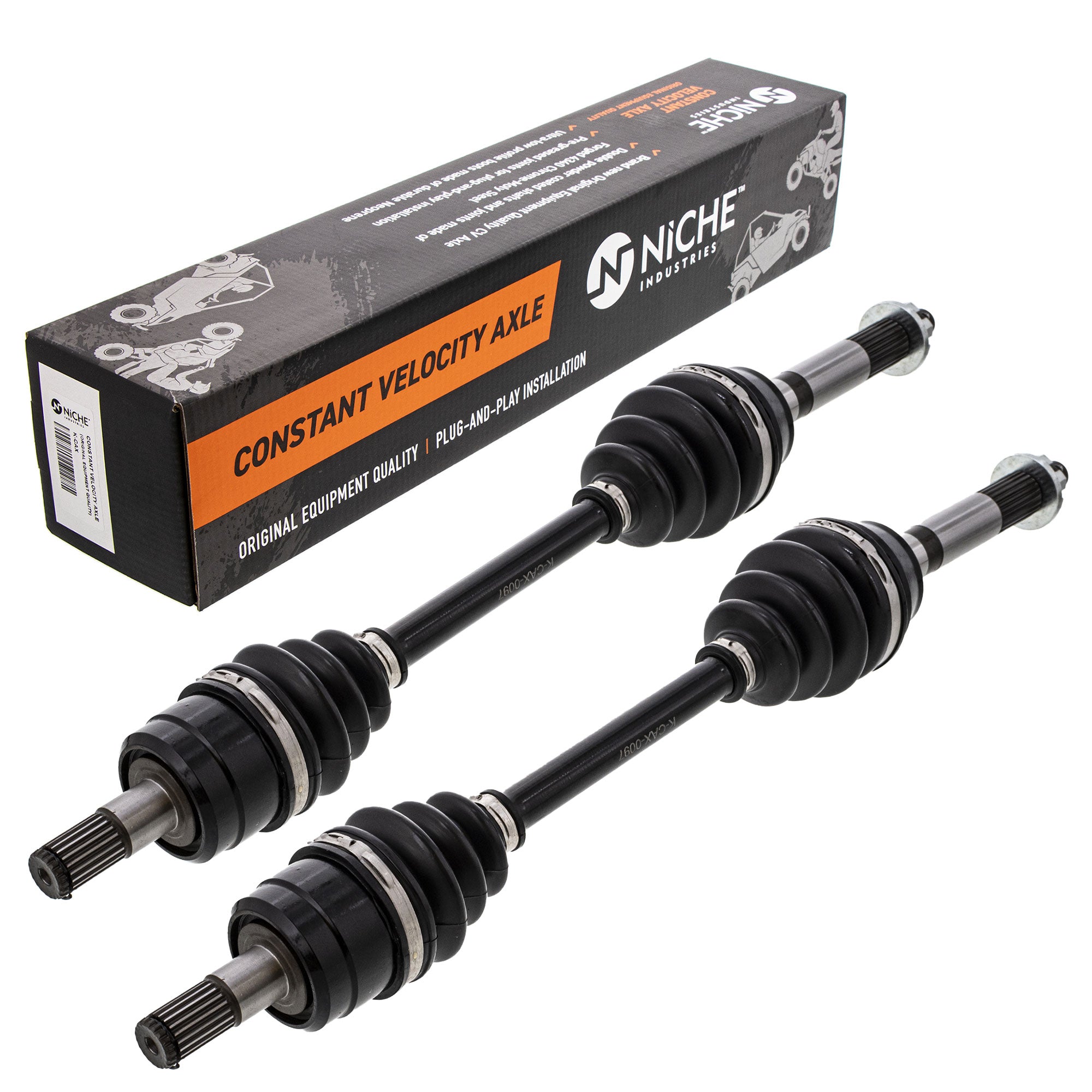 NICHE MK1009353 Axle and Wheel Bearing Kit for zOTHER Kawasaki