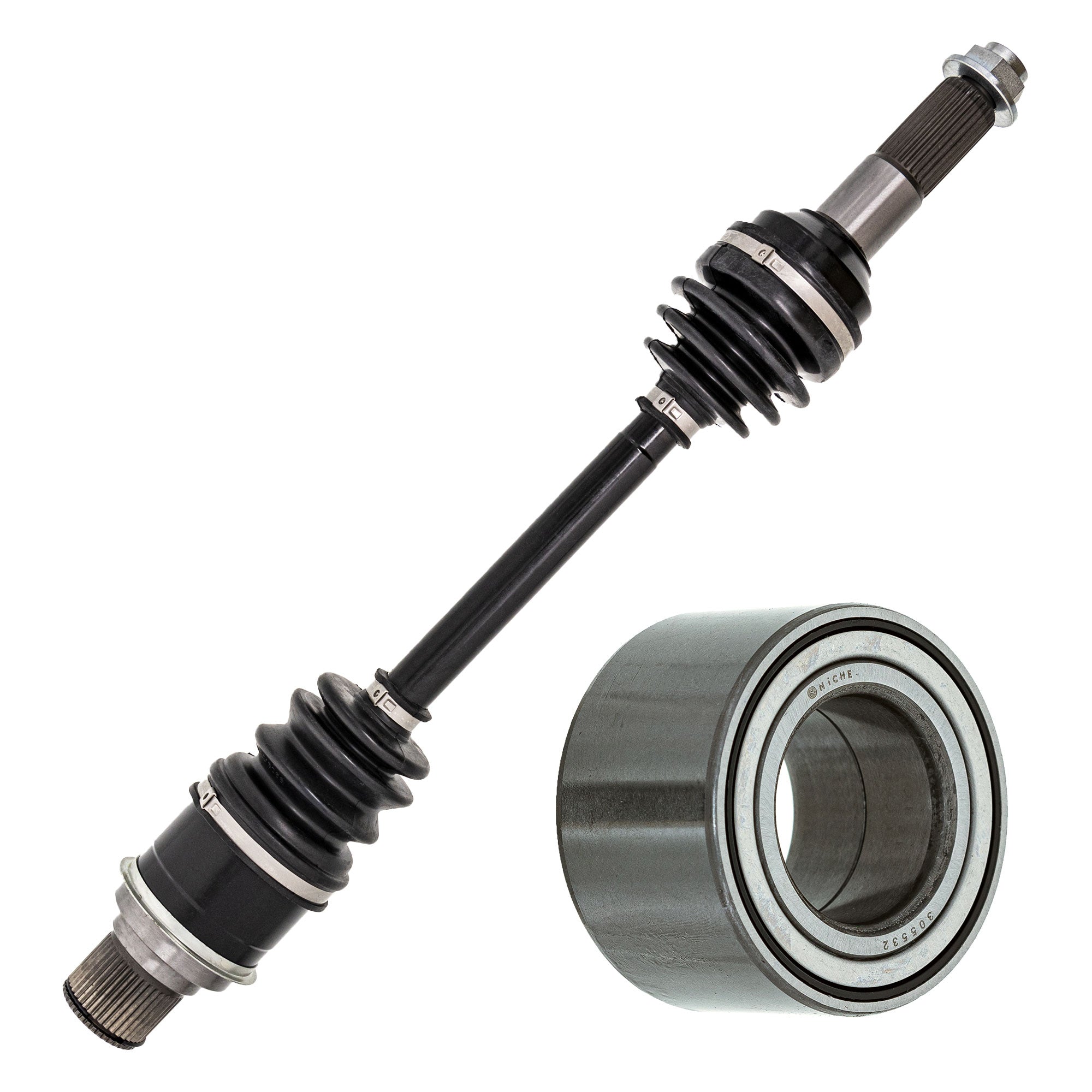 Axle and Wheel Bearing Kit for zOTHER Xplorer Xpedition Worker Sportsman NICHE MK1009355