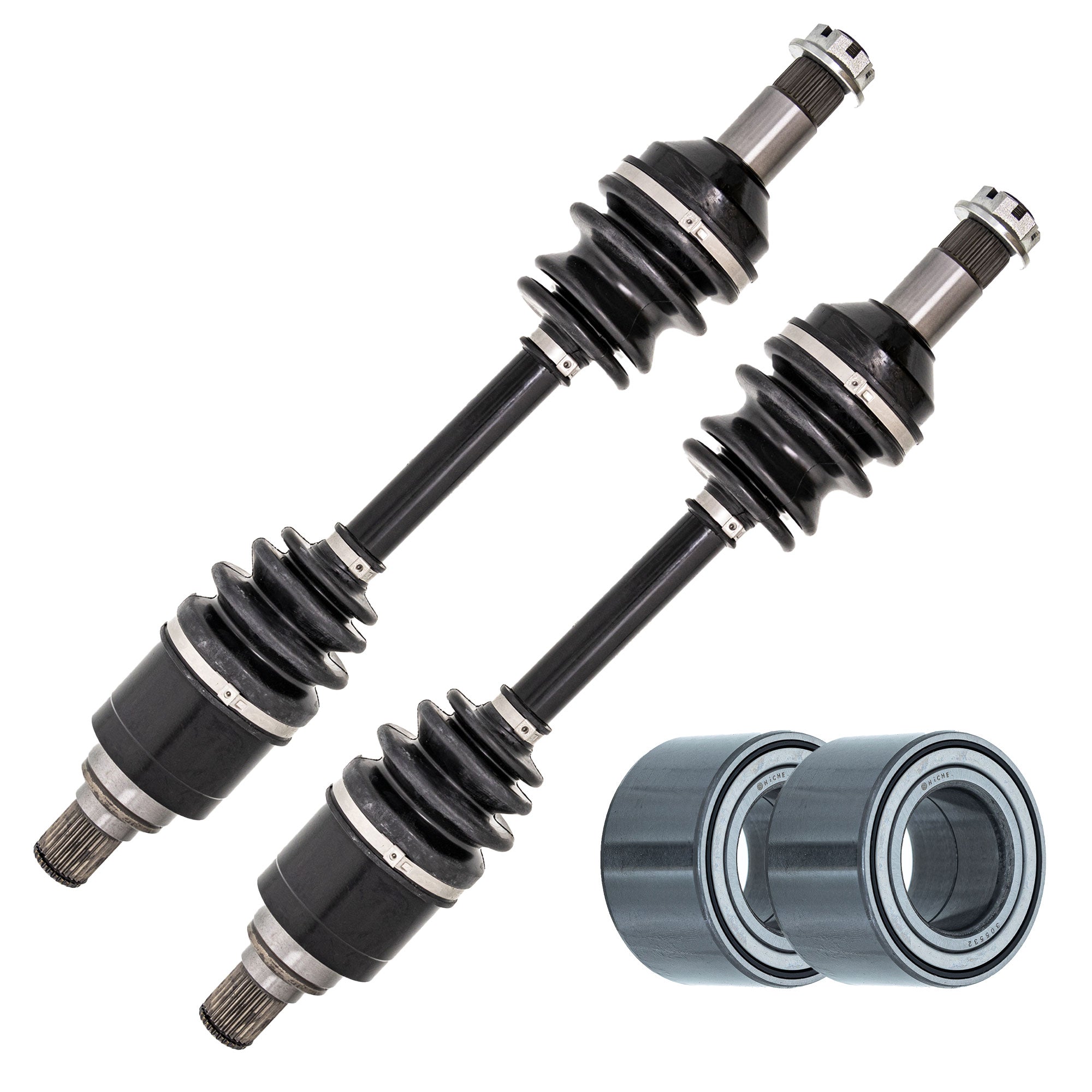 Axle and Wheel Bearing Kit for Arctic Cat Textron FourTrax Cat NICHE MK1009363
