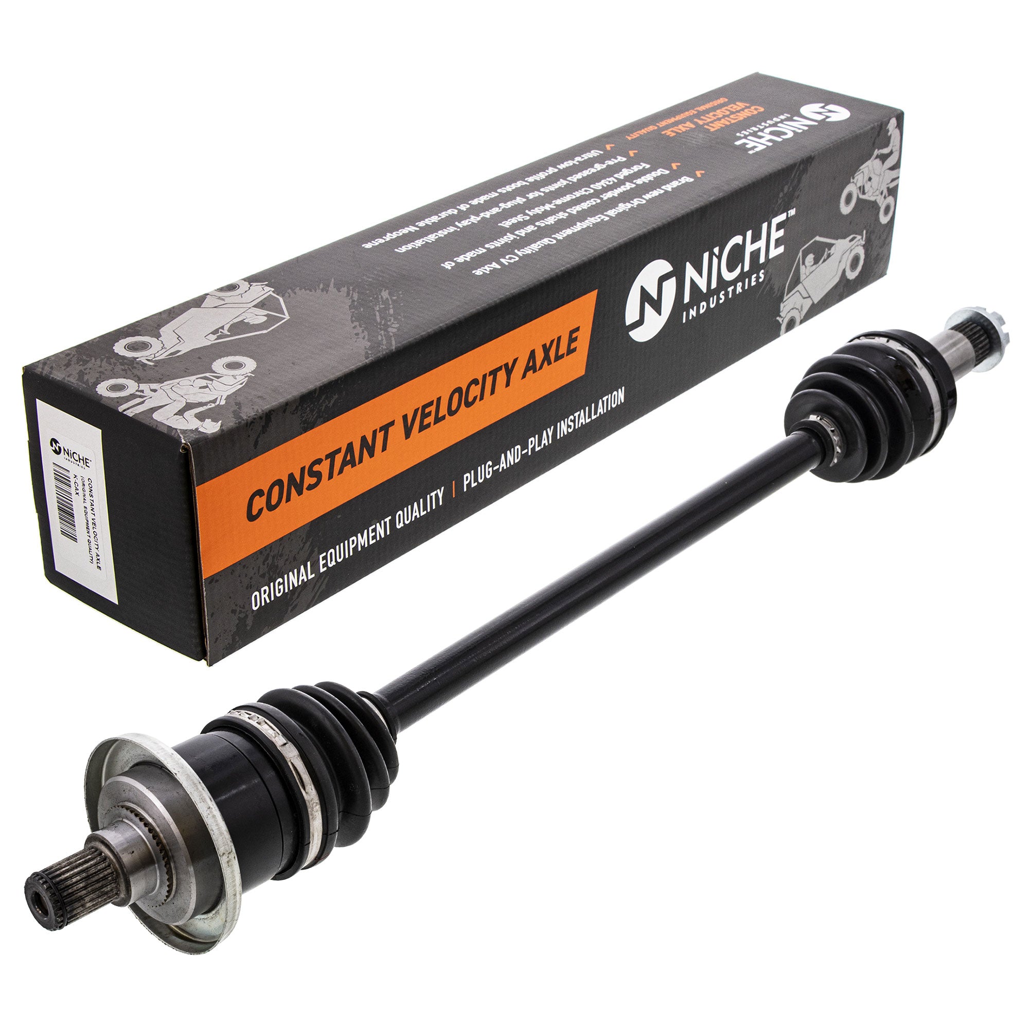 NICHE MK1009367 Axle and Wheel Bearing Kit for zOTHER Arctic Cat