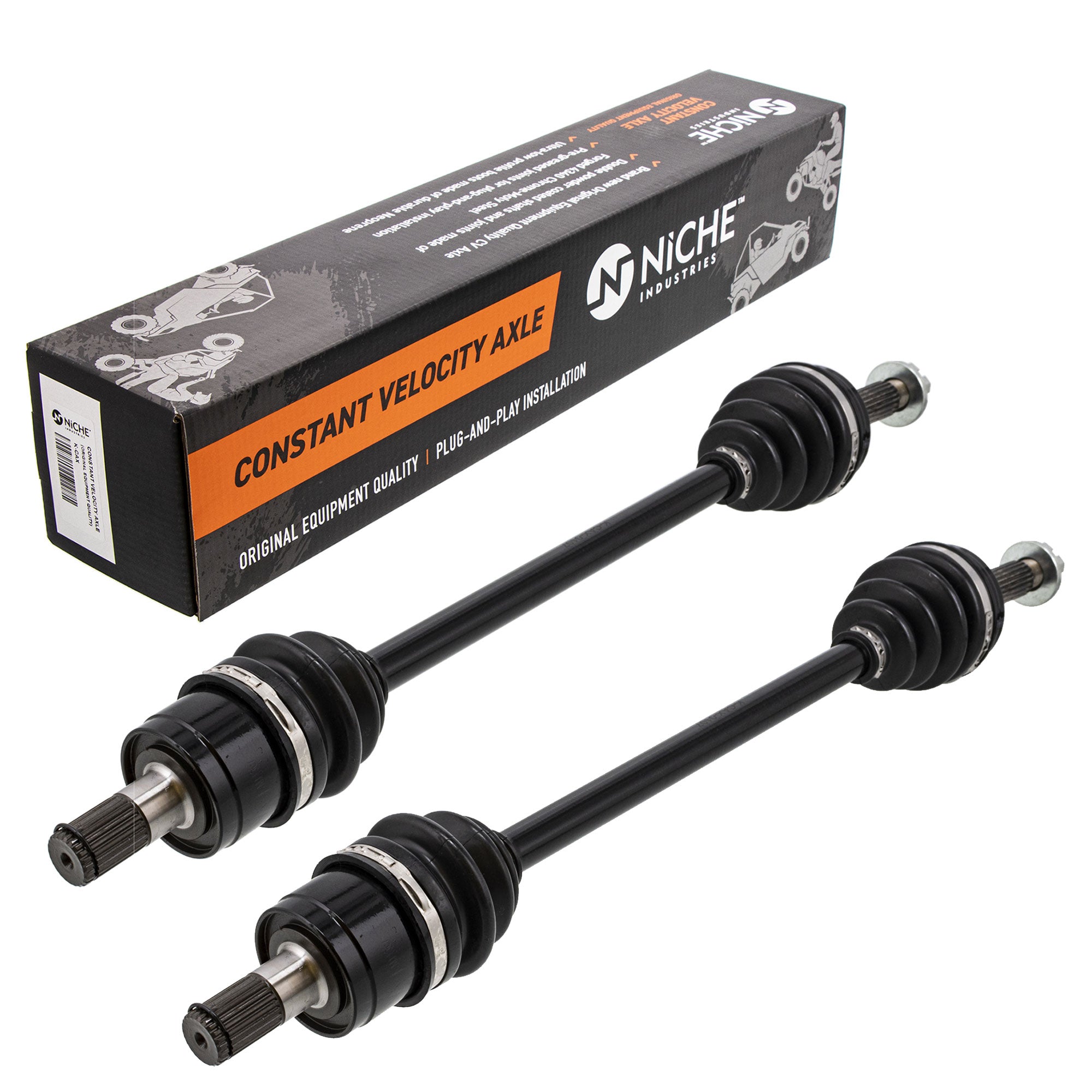 NICHE MK1009379 Axle and Wheel Bearing Kit for zOTHER Kawasaki