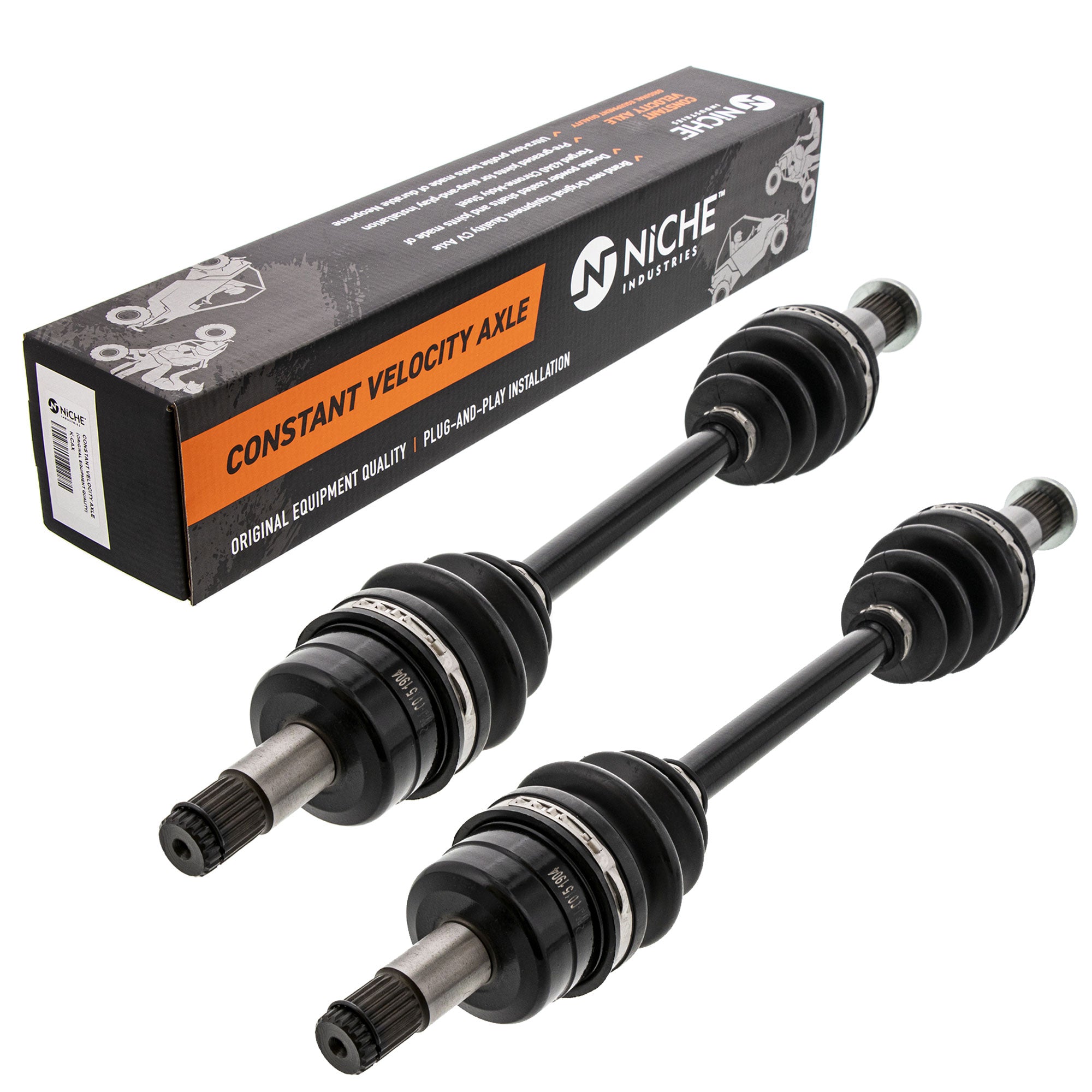 NICHE MK1009391 Axle and Wheel Bearing Kit for zOTHER Grizzly