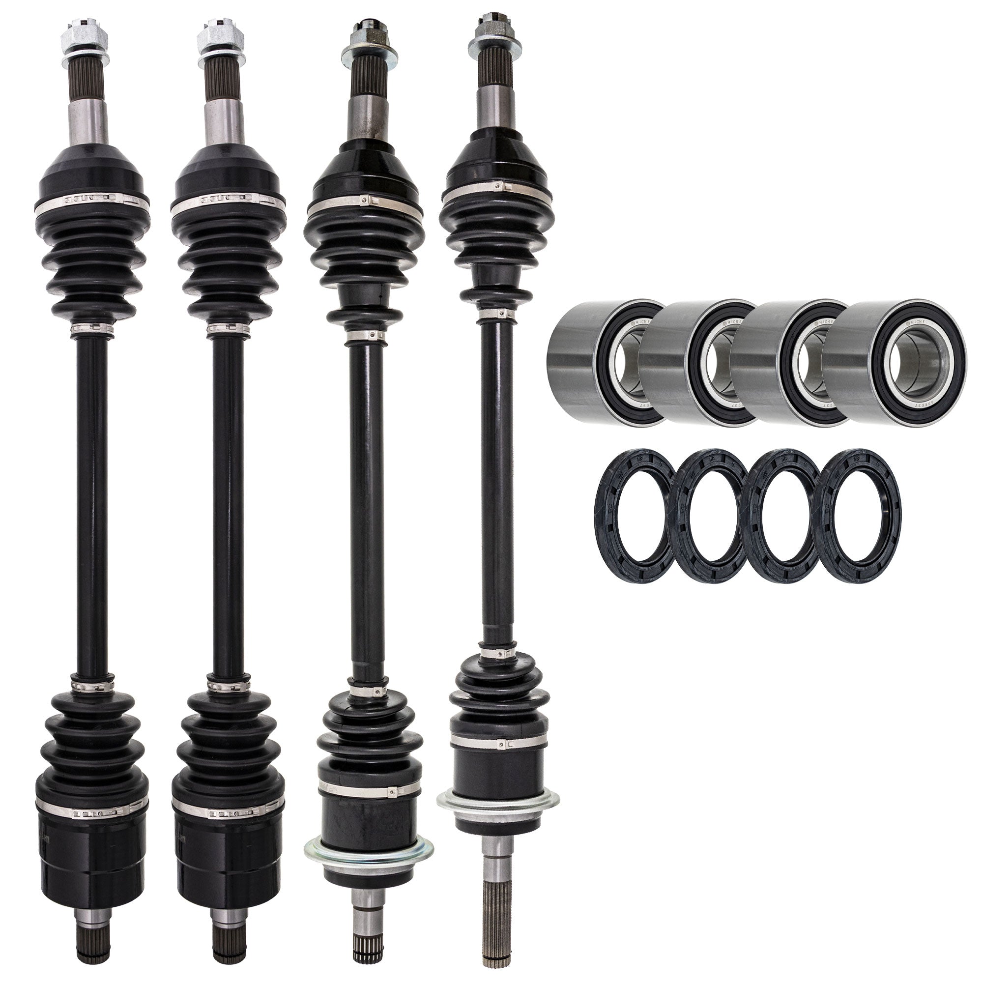 Axle with Wheel Bearing and Seal Kit for zOTHER BRP Can-Am Ski-Doo Sea-Doo Renegade NICHE MK1009392