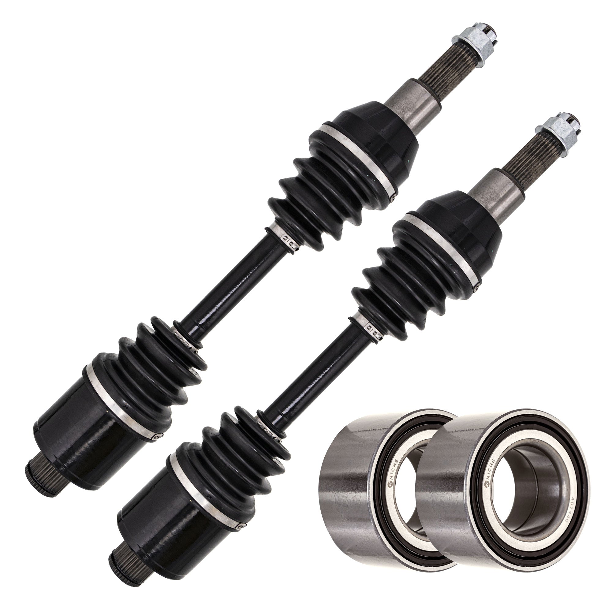 Axle and Wheel Bearing Kit for Polaris Worker Sportsman Diesel Bayou NICHE MK1009399