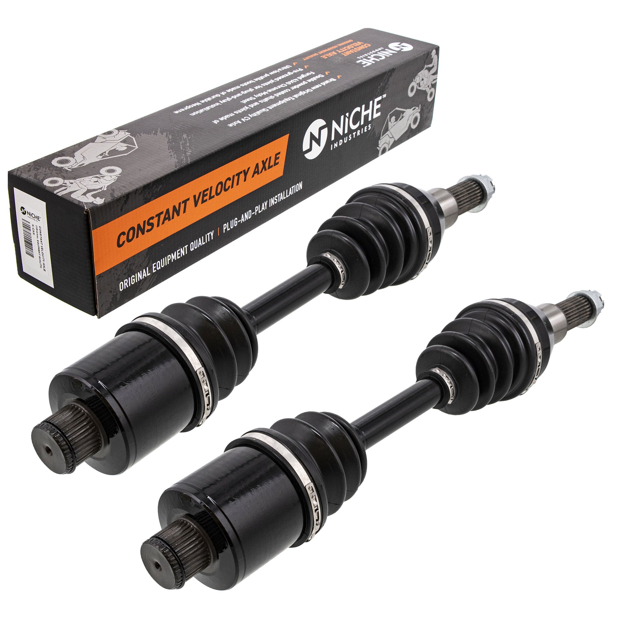 NICHE MK1009399 Axle and Wheel Bearing Kit for Polaris Worker
