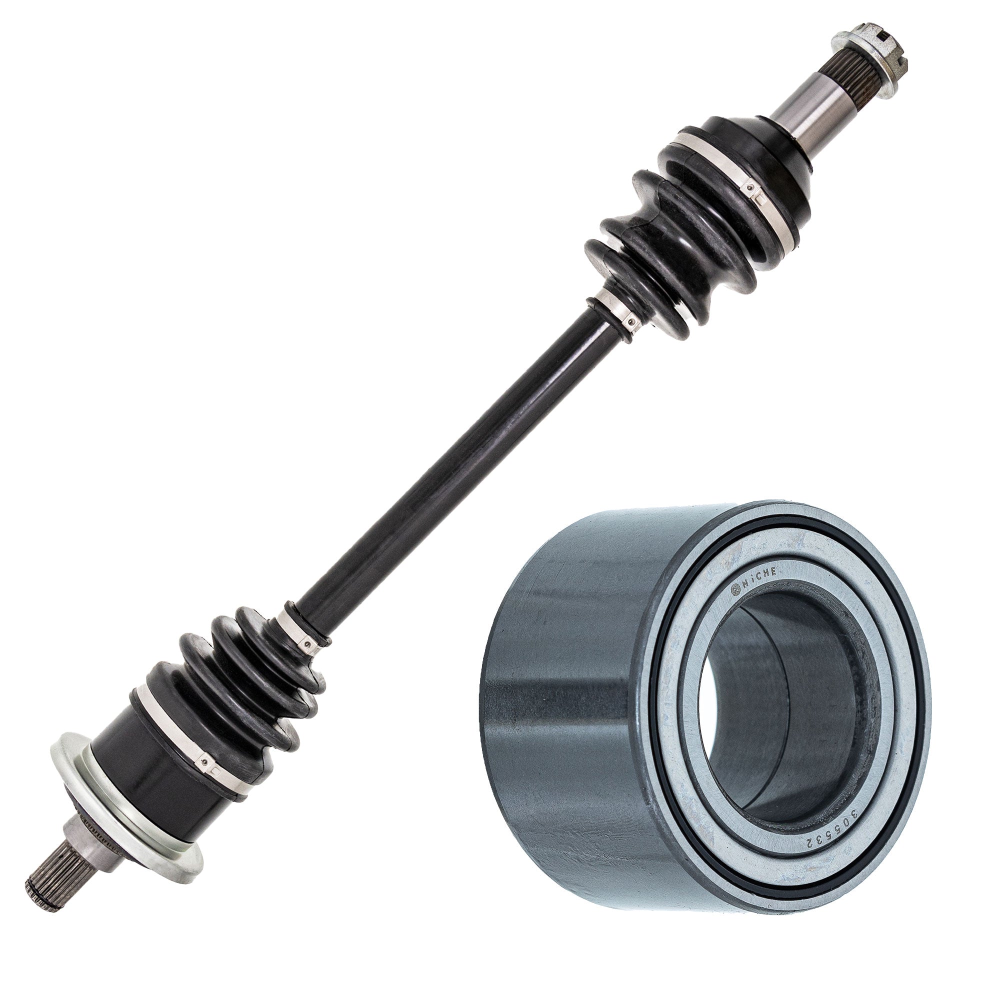 Axle and Wheel Bearing Kit for Arctic Cat Textron Renegade Outlander Cat NICHE MK1009401