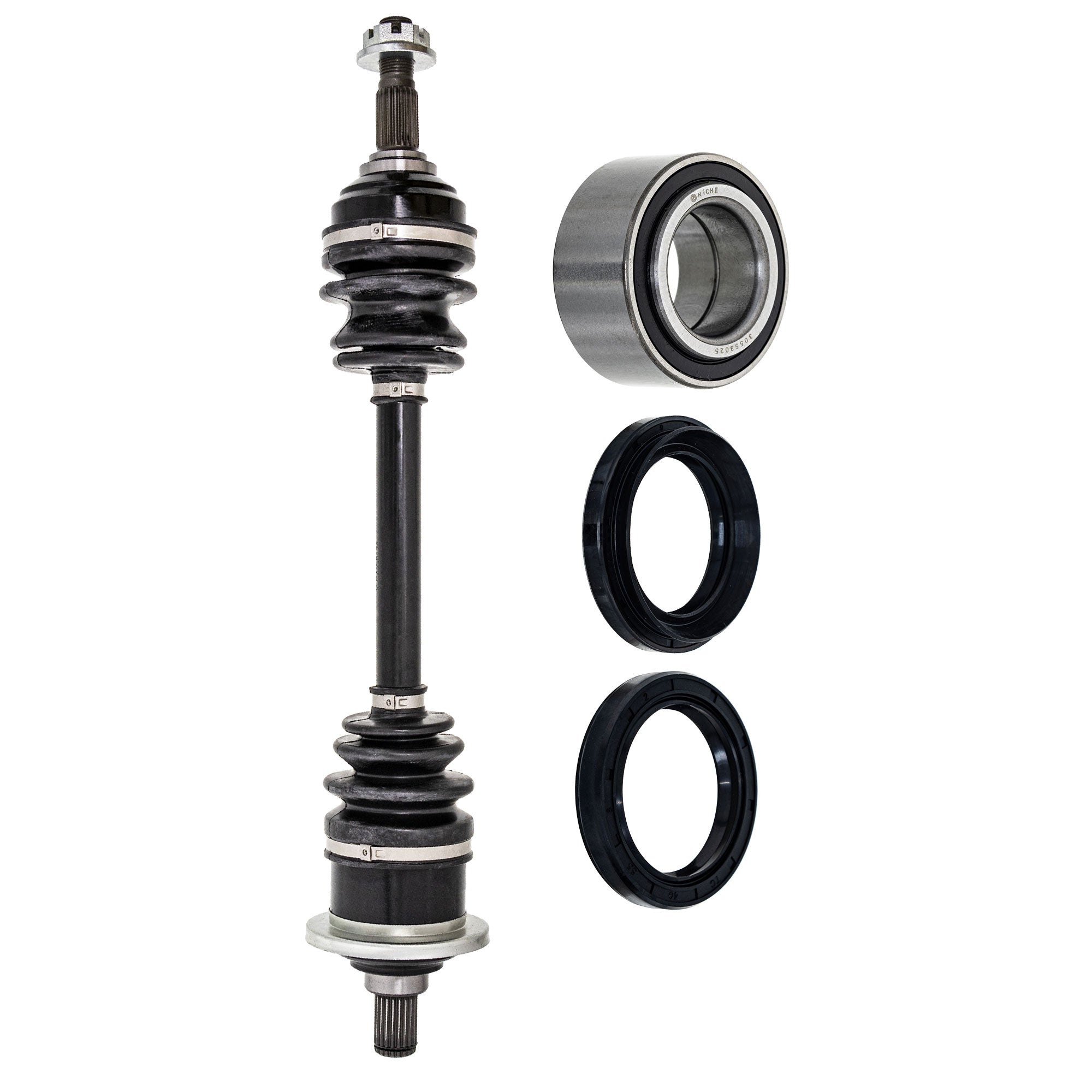 Axle with Wheel Bearing and Seal Kit for zOTHER Arctic Cat Textron Maverick NICHE MK1009413