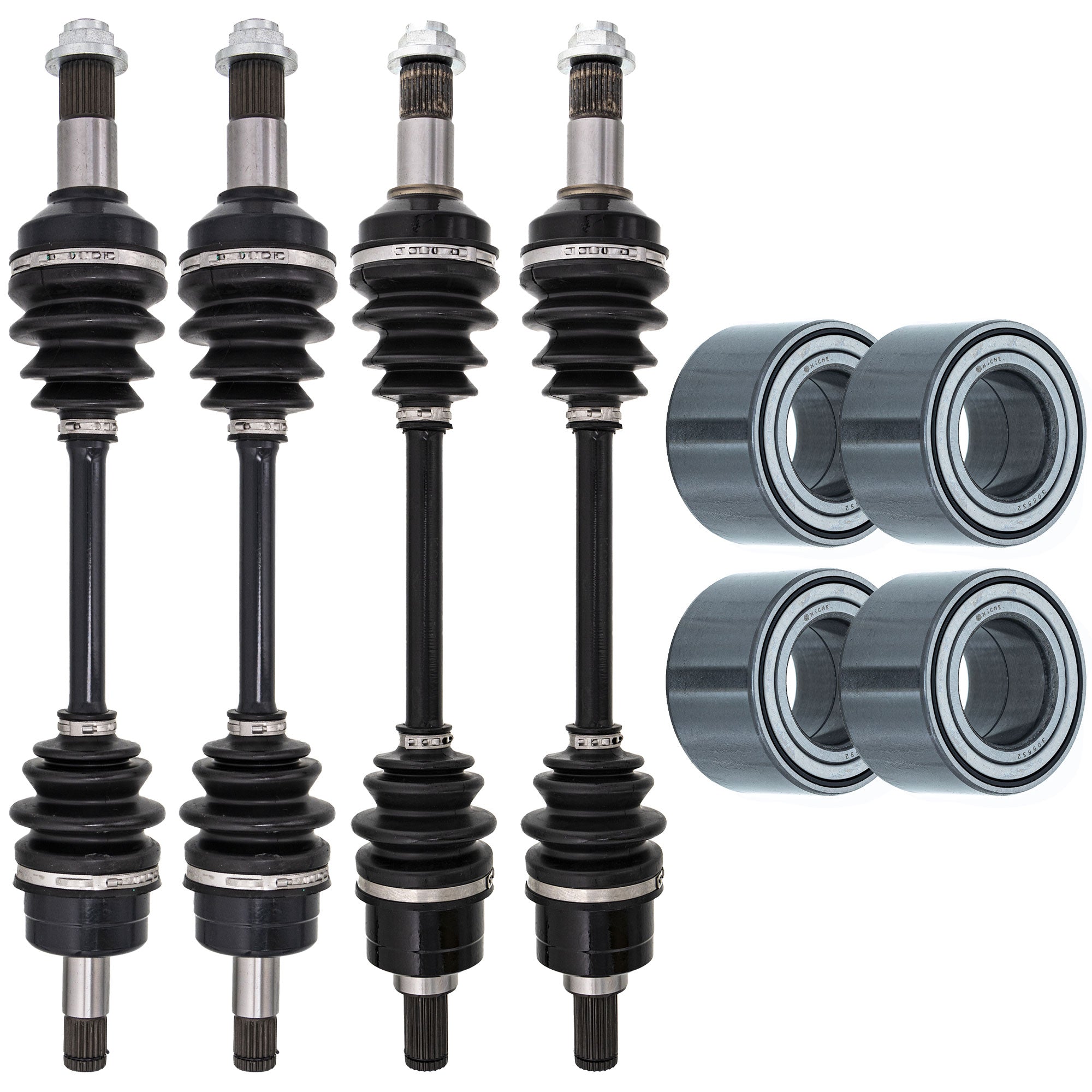 Axle and Wheel Bearing Kit for zOTHER Rhino Grizzly NICHE MK1009418