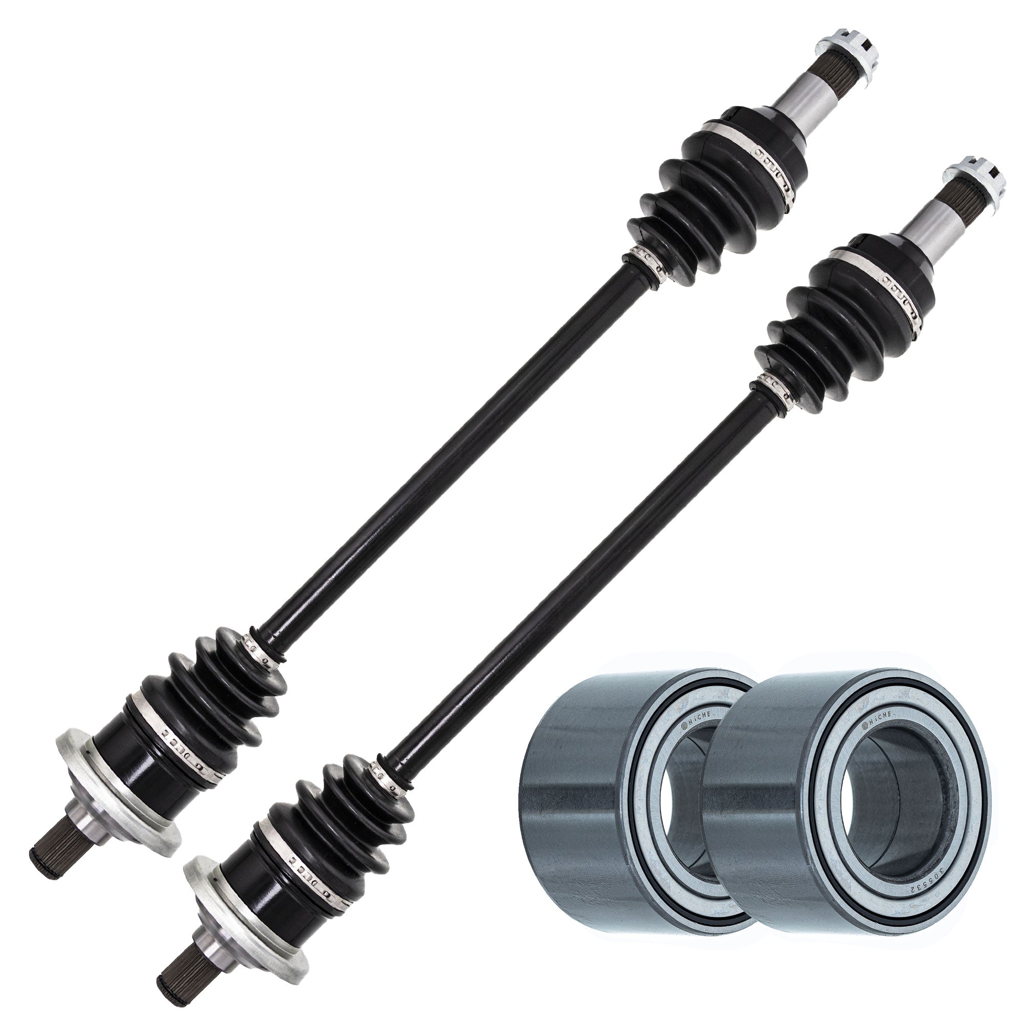 Axle and Wheel Bearing Kit for zOTHER Arctic Cat Textron Cat NICHE MK1009421