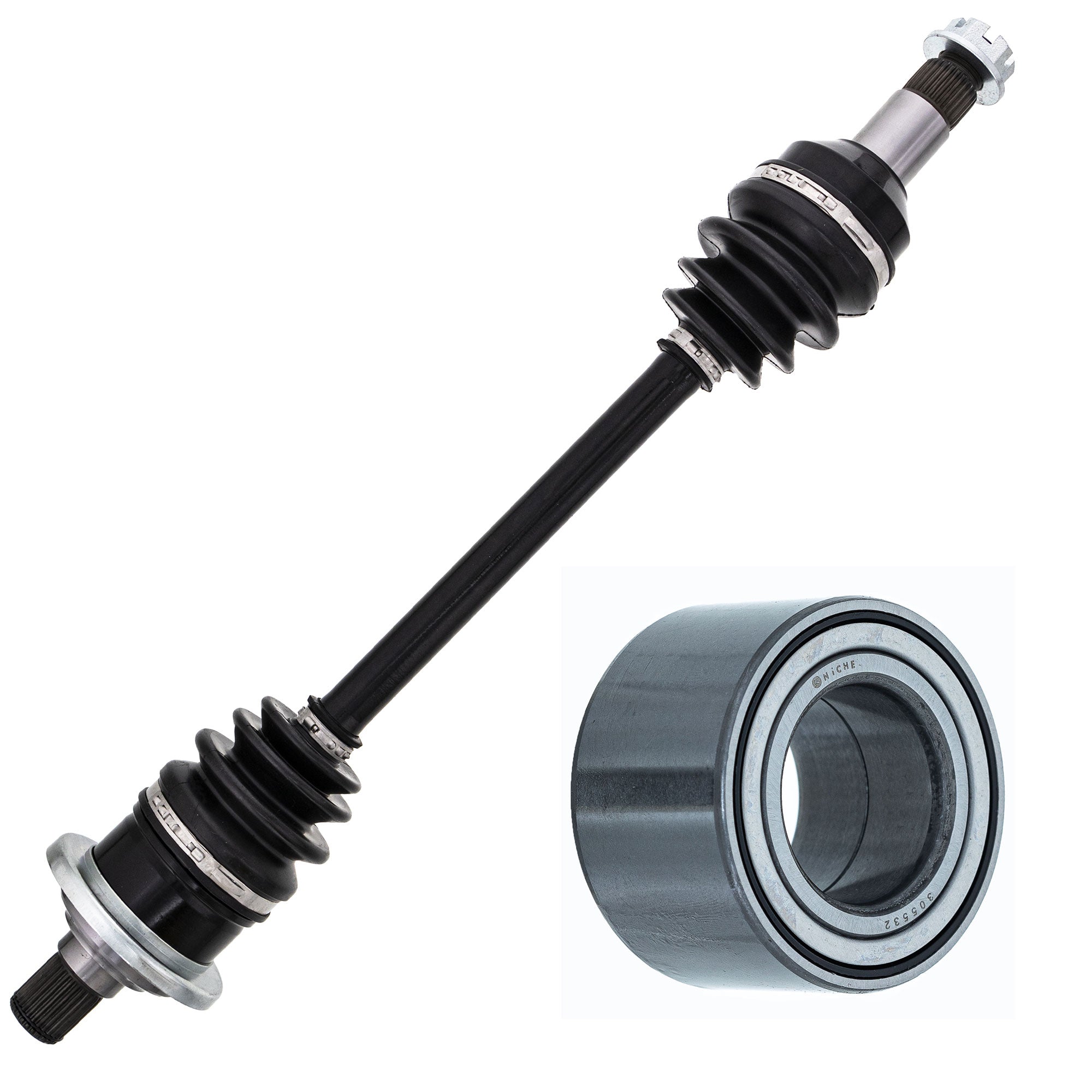 Axle and Wheel Bearing Kit for zOTHER Arctic Cat Textron Cat NICHE MK1009423