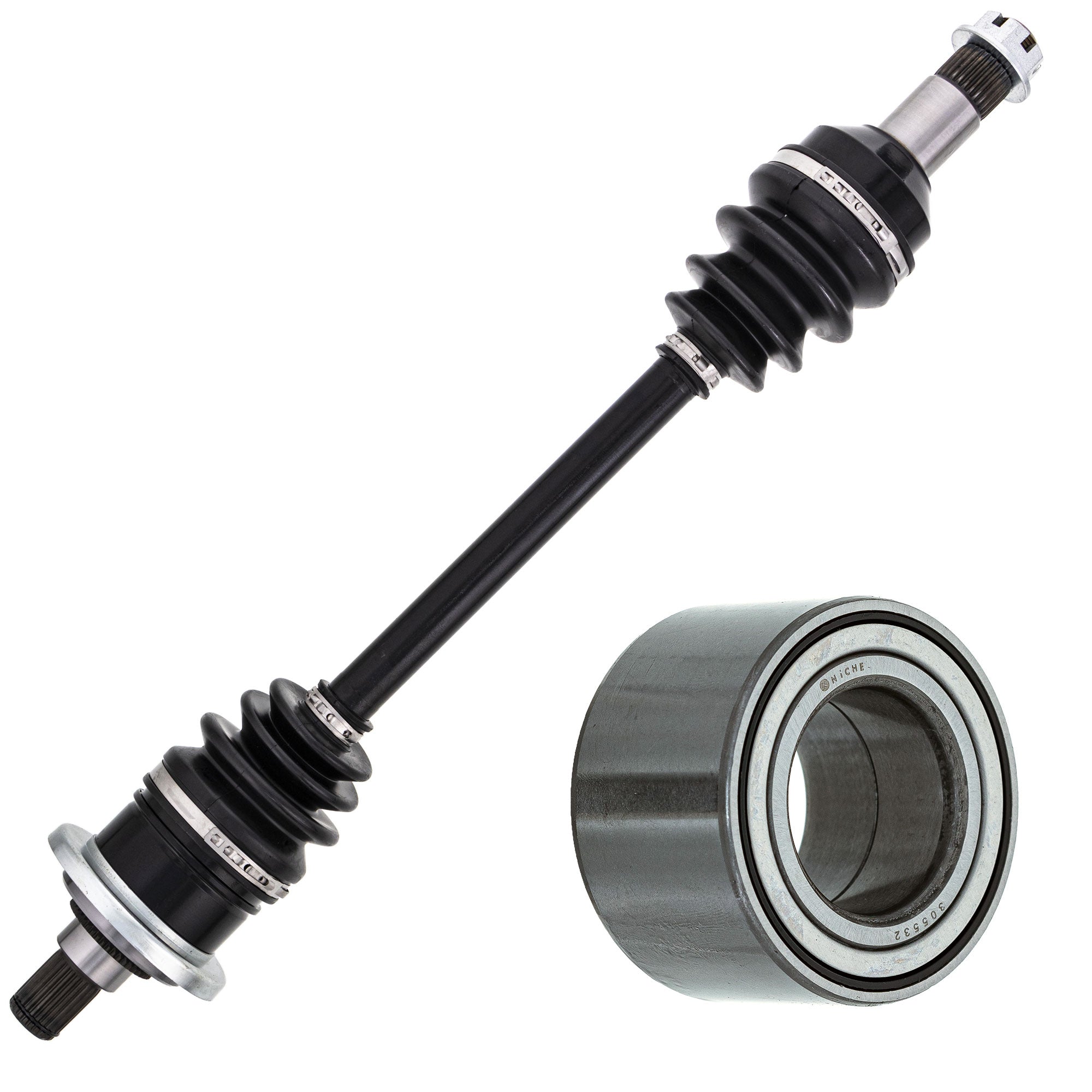 Axle and Wheel Bearing Kit for zOTHER Arctic Cat Textron Cat NICHE MK1009427