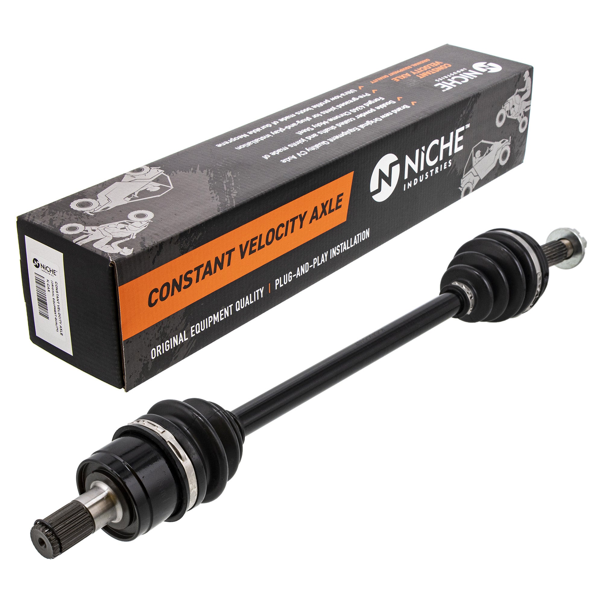 NICHE MK1009433 Axle and Wheel Bearing Kit for zOTHER Kawasaki