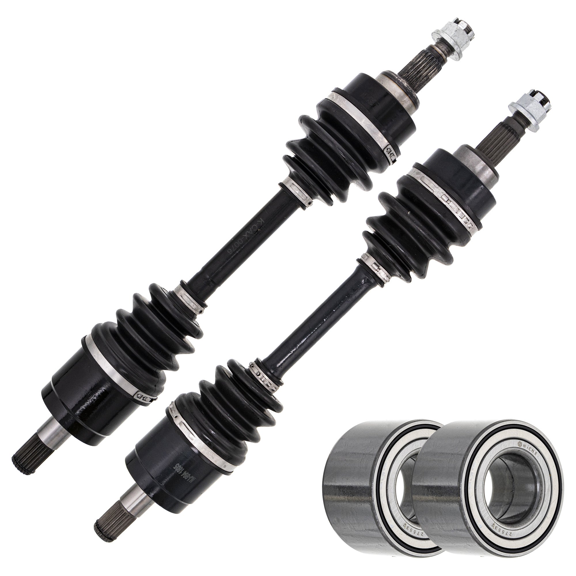 Front Drive Shaft CV Axle Assembly Set Wheel Bearing Kit for zOTHER FourTrax NICHE MK1009443