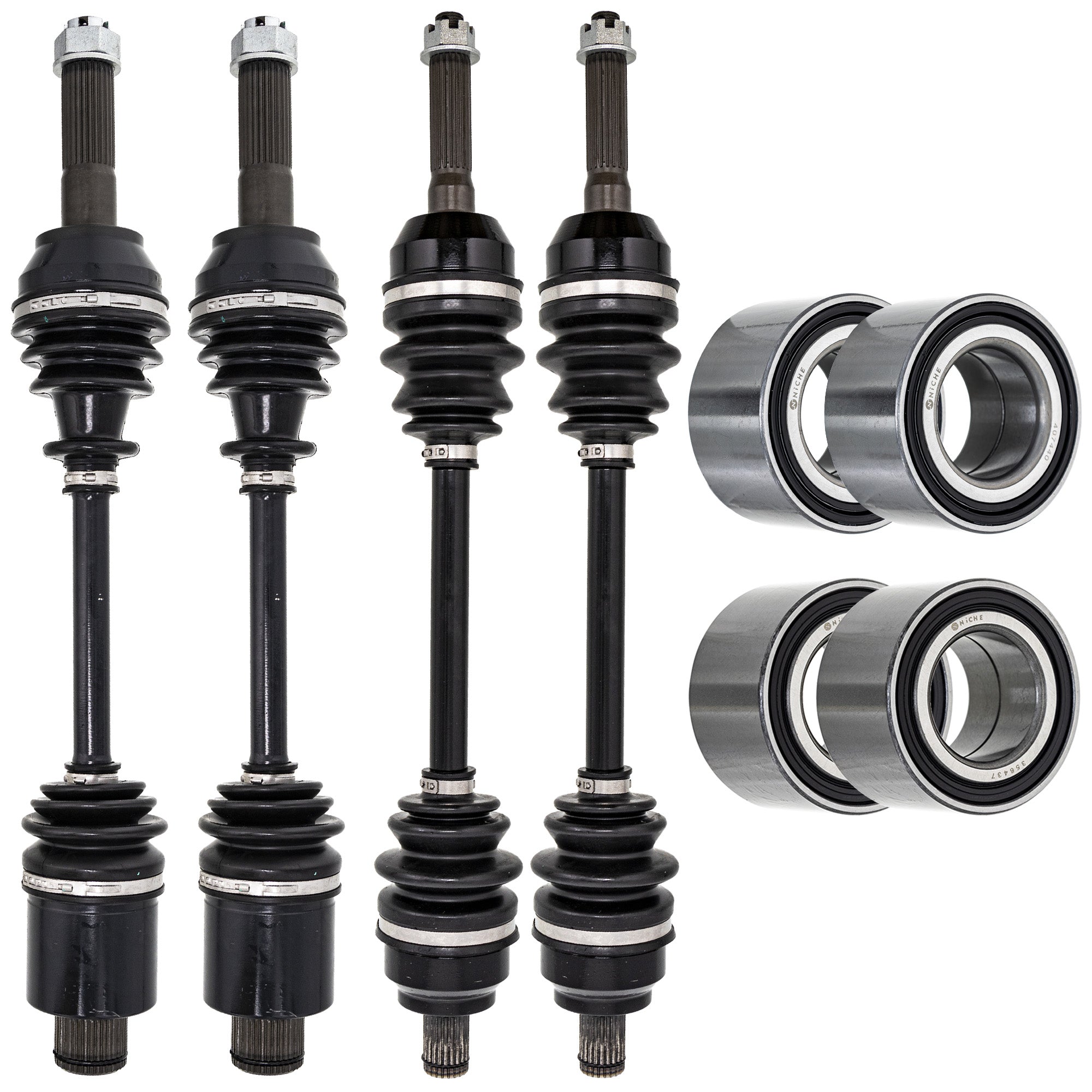 Axle and Wheel Bearing Kit for zOTHER Polaris Sportsman Renegade Outlander NICHE MK1009452