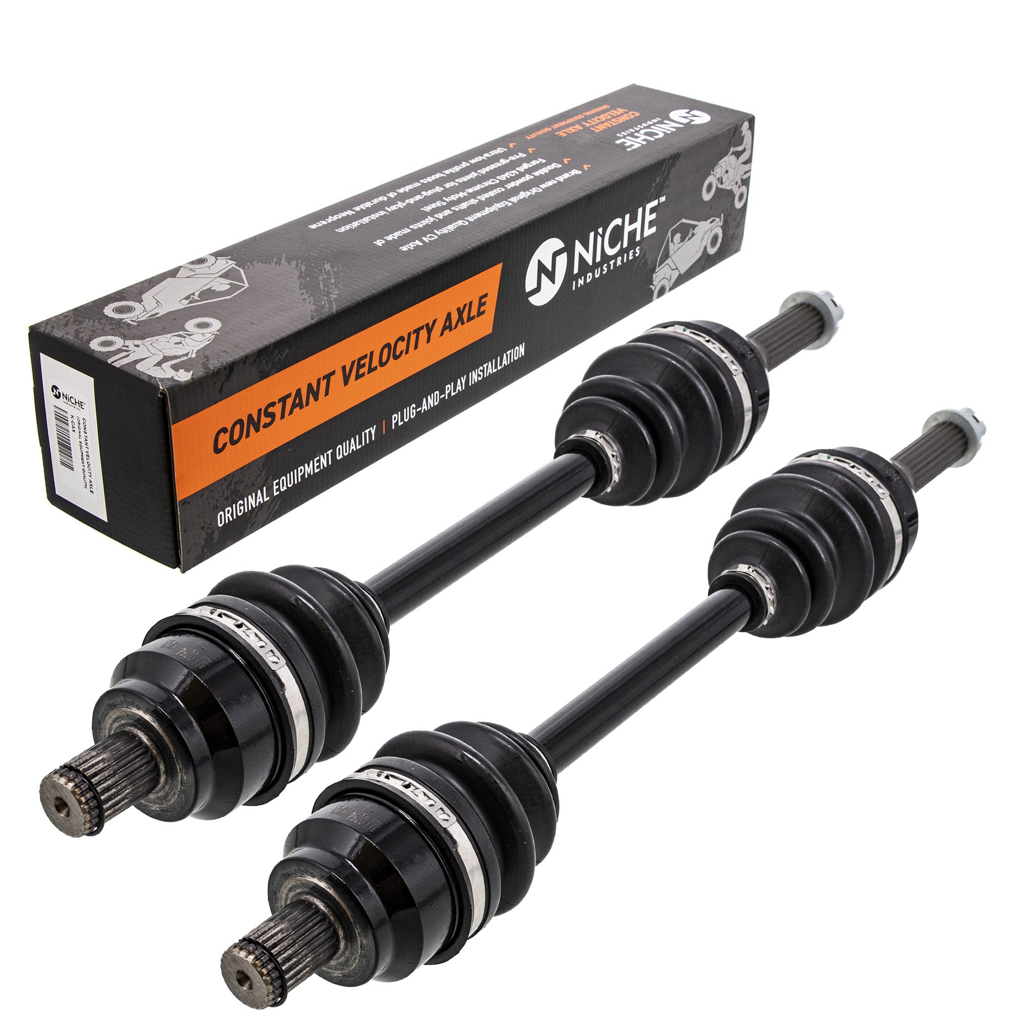 NICHE MK1009455 Axle and Wheel Bearing Kit for zOTHER Polaris