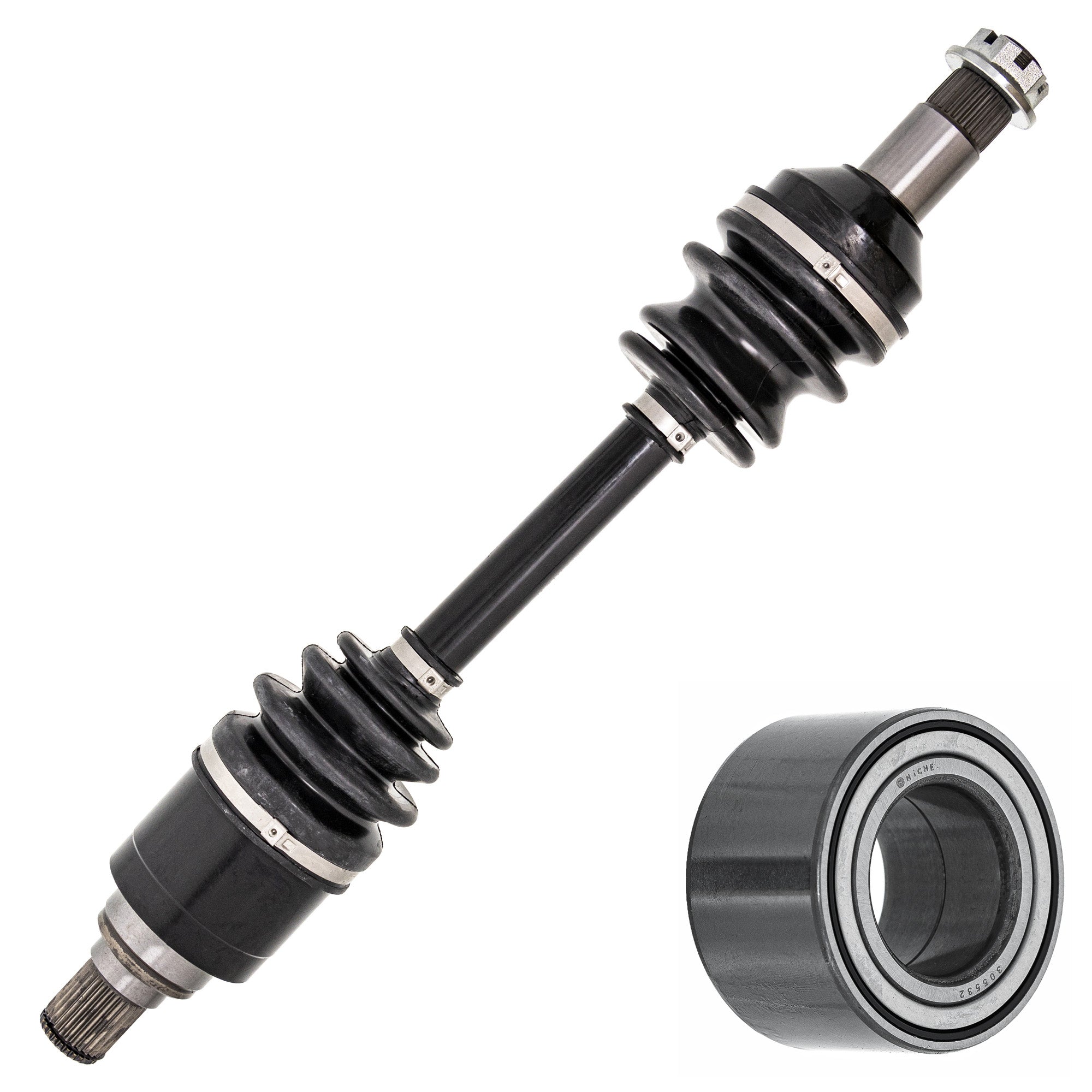 Axle and Wheel Bearing Kit for Arctic Cat Textron Maverick Cat NICHE MK1009459