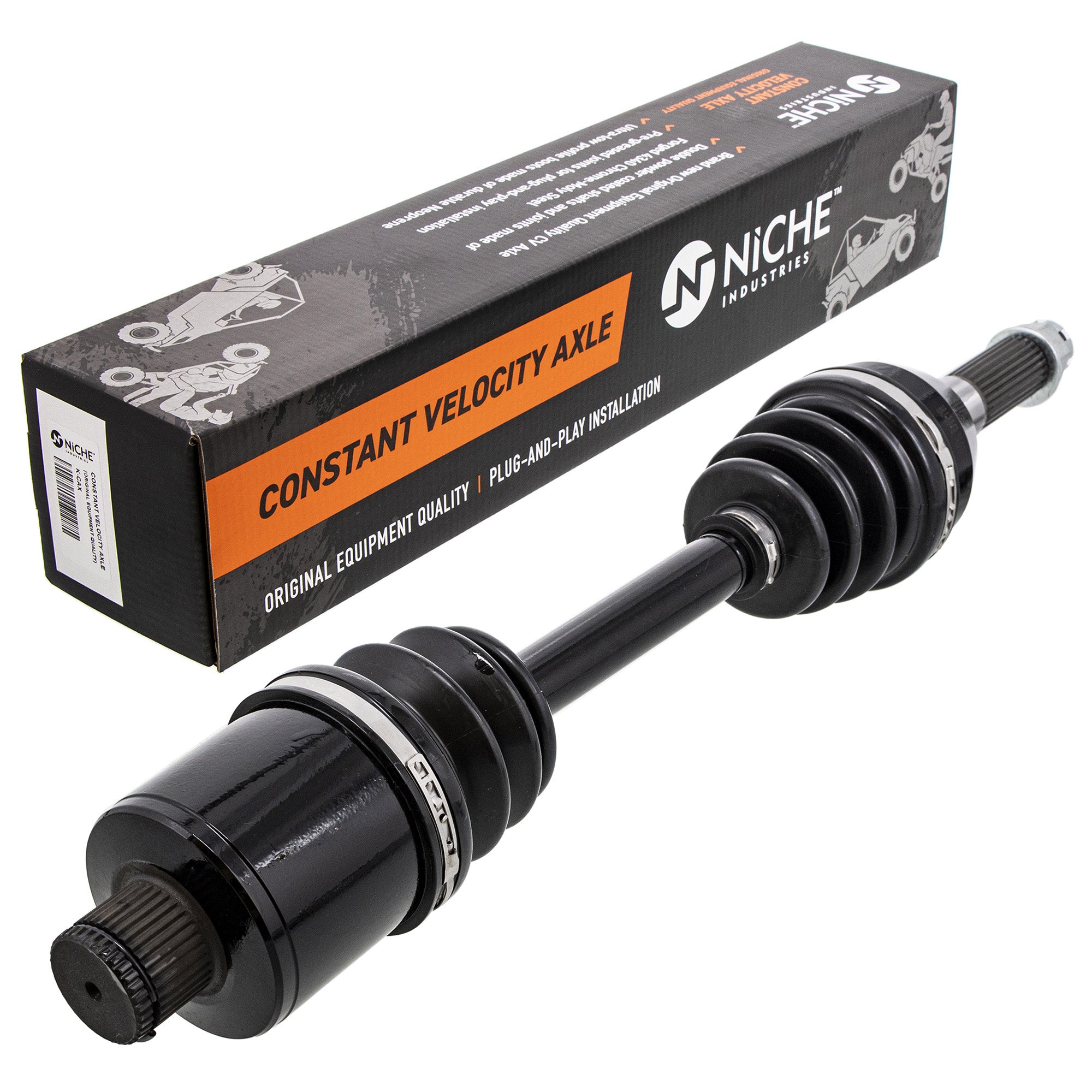 NICHE MK1009464 Axle and Wheel Bearing Kit for Polaris Sportsman