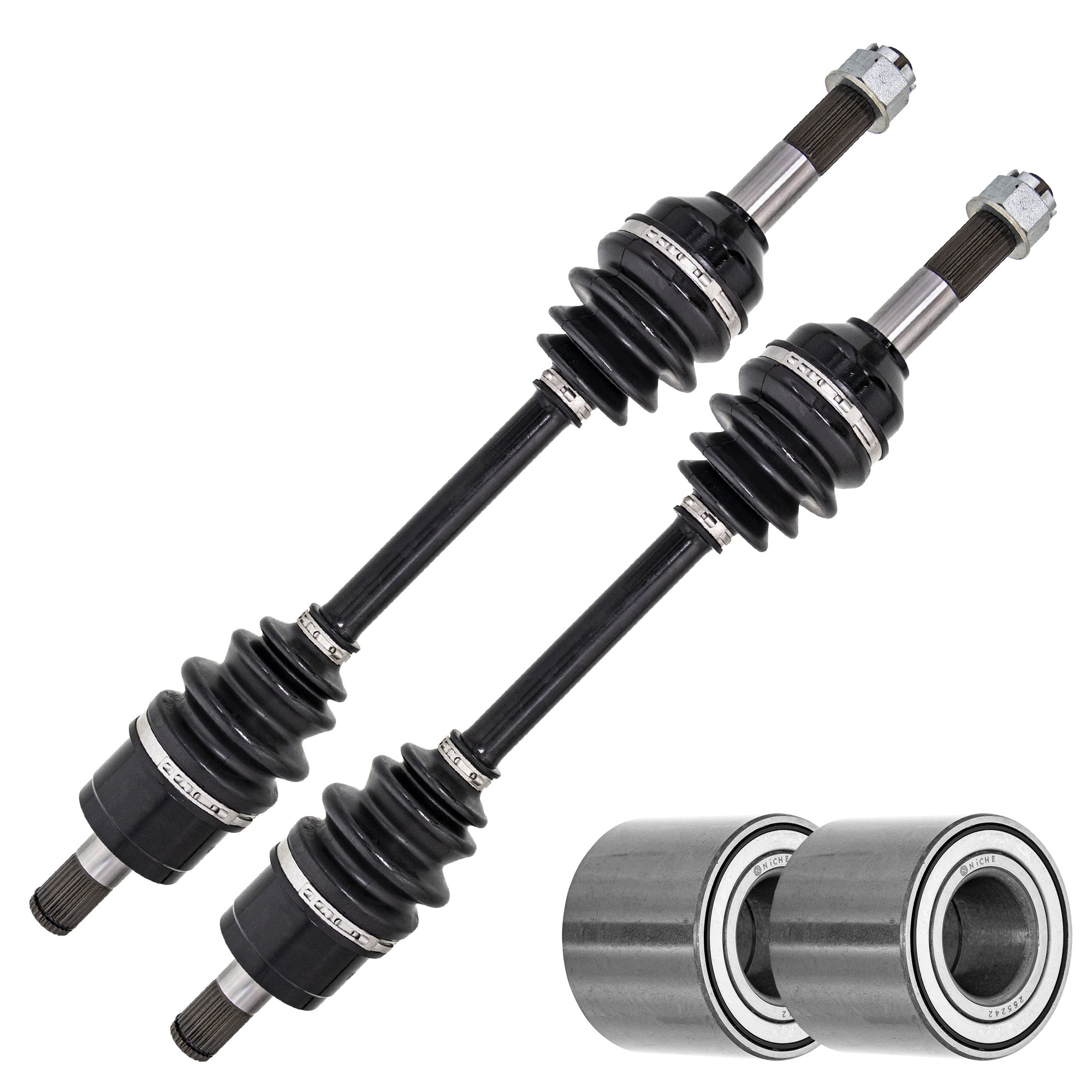 Axle and Wheel Bearing Kit for zOTHER Kawasaki Renegade Outlander Brute NICHE MK1009466