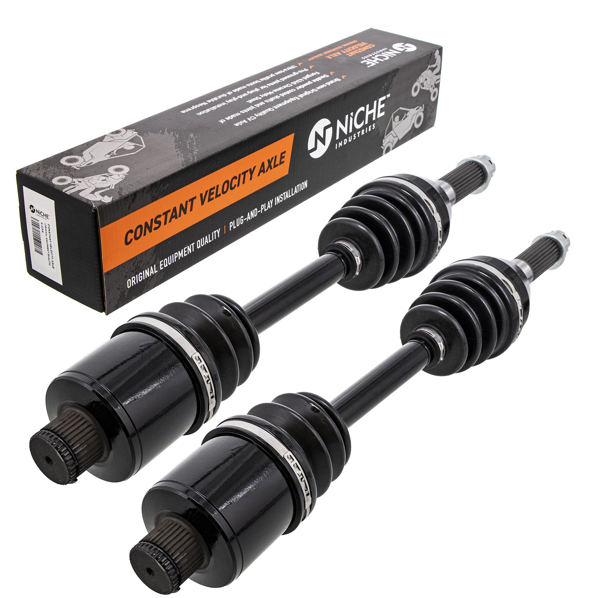 NICHE MK1009468 Axle and Wheel Bearing Kit for Polaris Sportsman