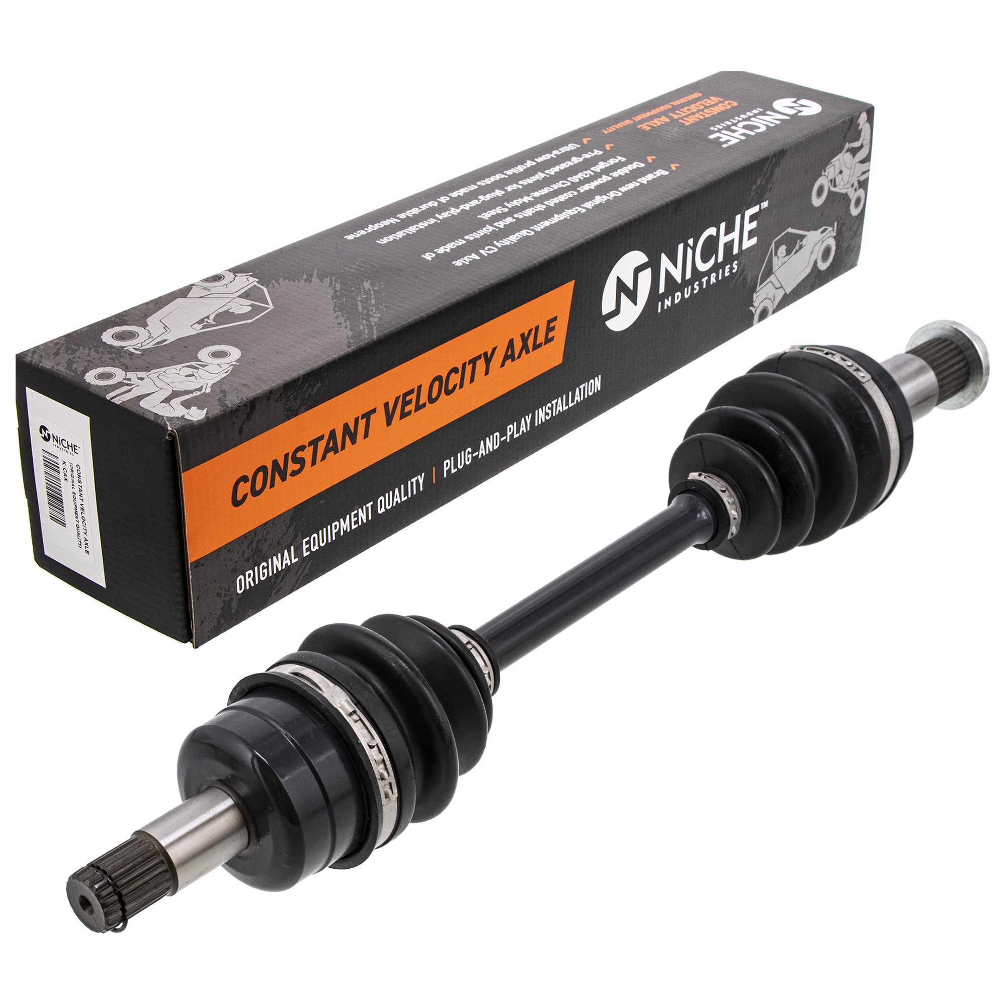 NICHE MK1009476 Axle and Wheel Bearing Kit for zOTHER Grizzly