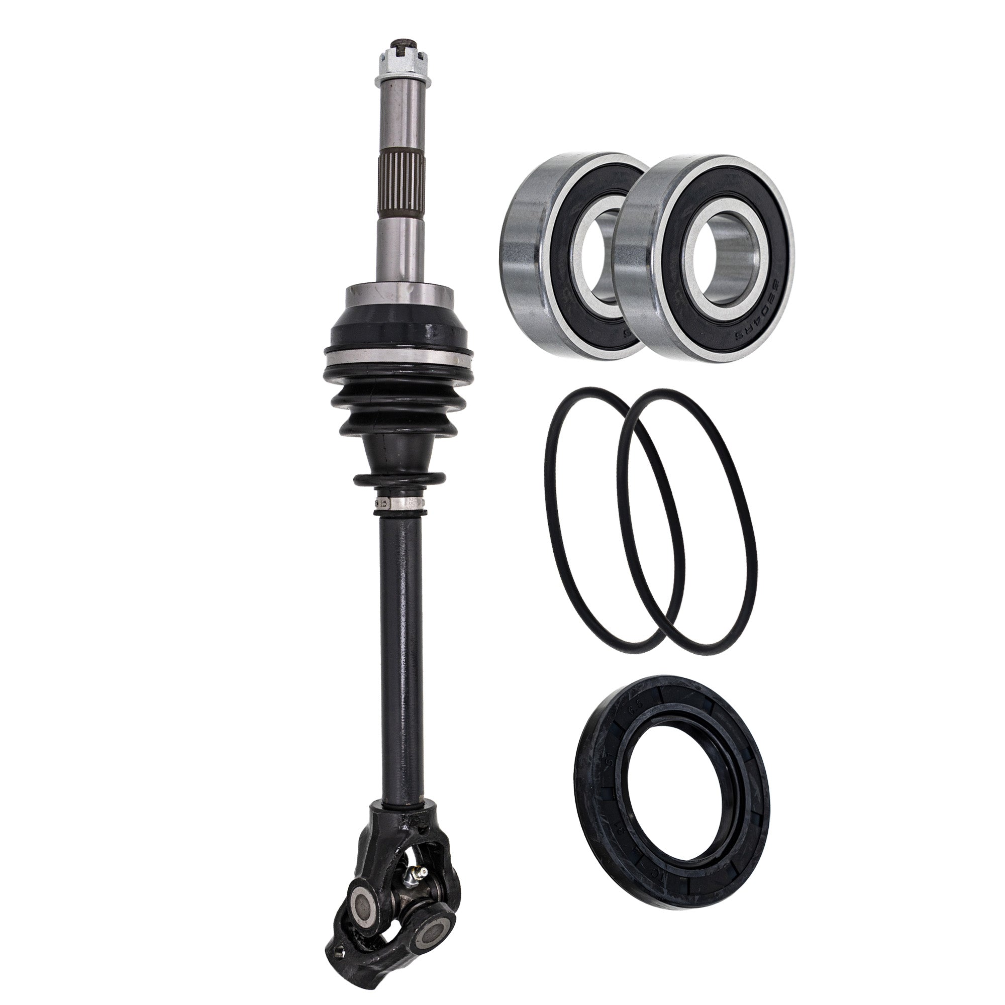 Axle with Wheel Bearing and Seal Kit for zOTHER Polaris Scrambler Magnum NICHE MK1009477