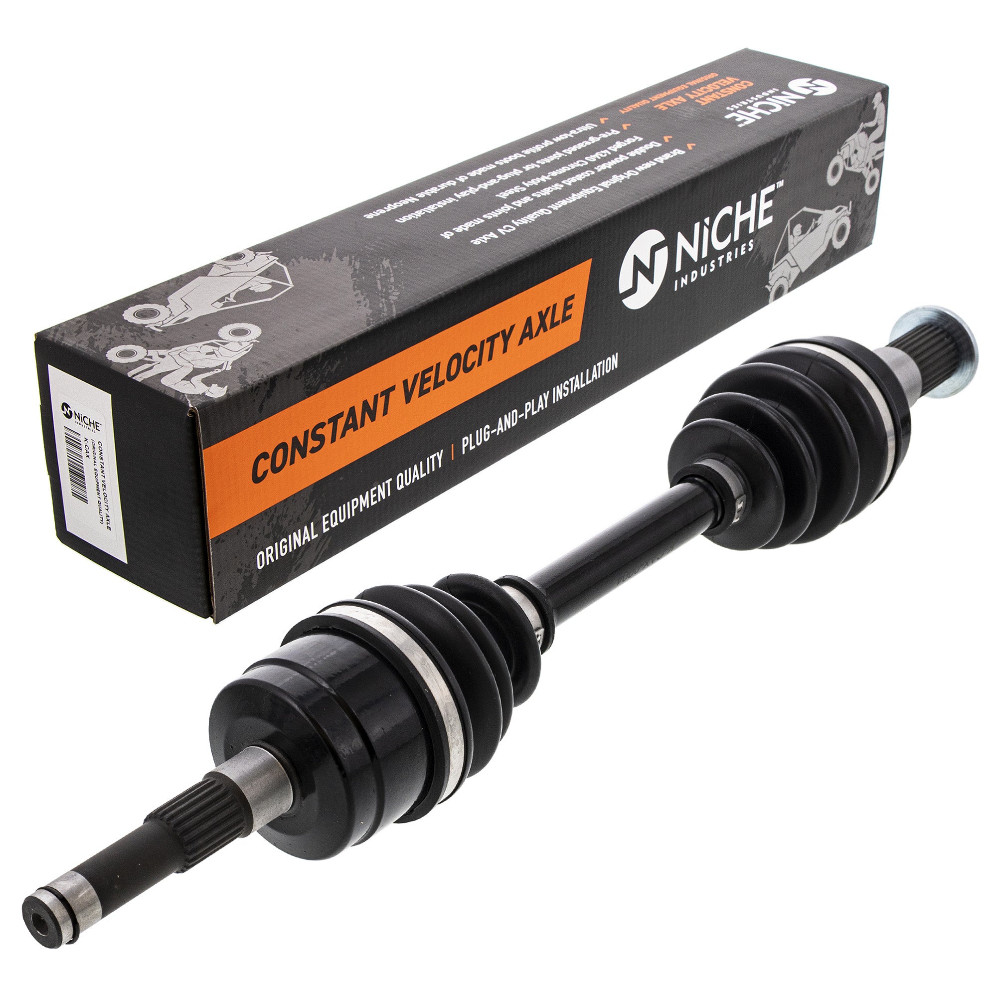 NICHE MK1009484 Axle and Wheel Bearing Kit for zOTHER Grizzly