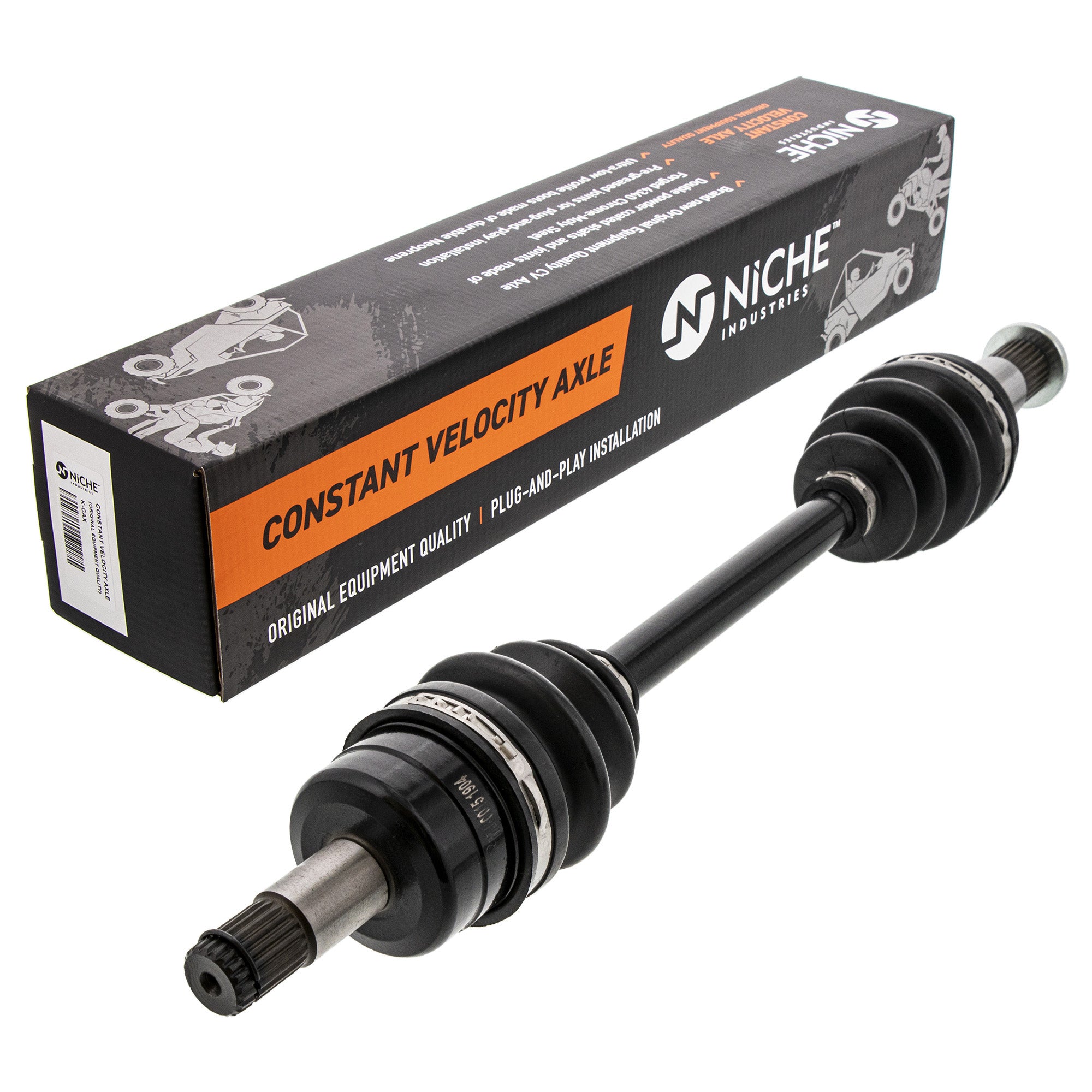 NICHE MK1009485 Axle and Wheel Bearing Kit for zOTHER Grizzly