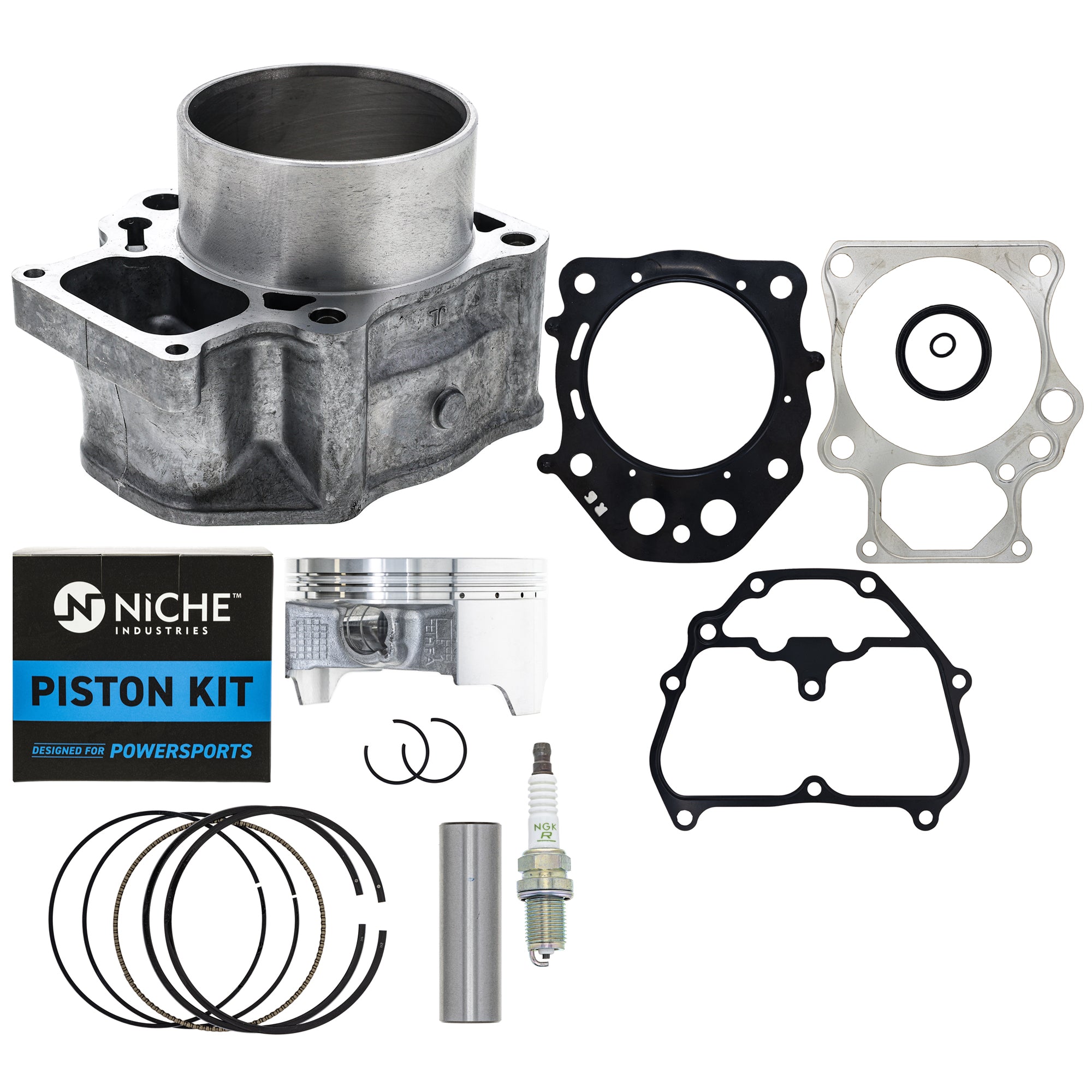 Cylinder Piston Gasket Spark Plug Kit for Pioneer FourTrax NICHE MK1011912
