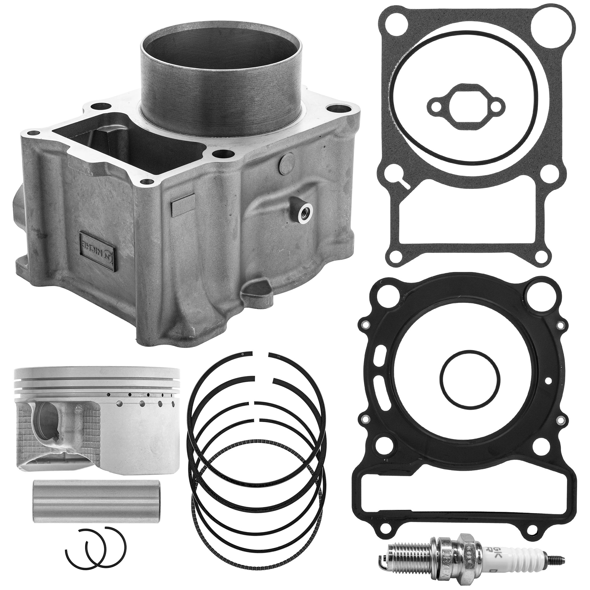 Cylinder Piston Gasket Spark Plug Kit for Kodiak Grizzly NICHE MK1011920