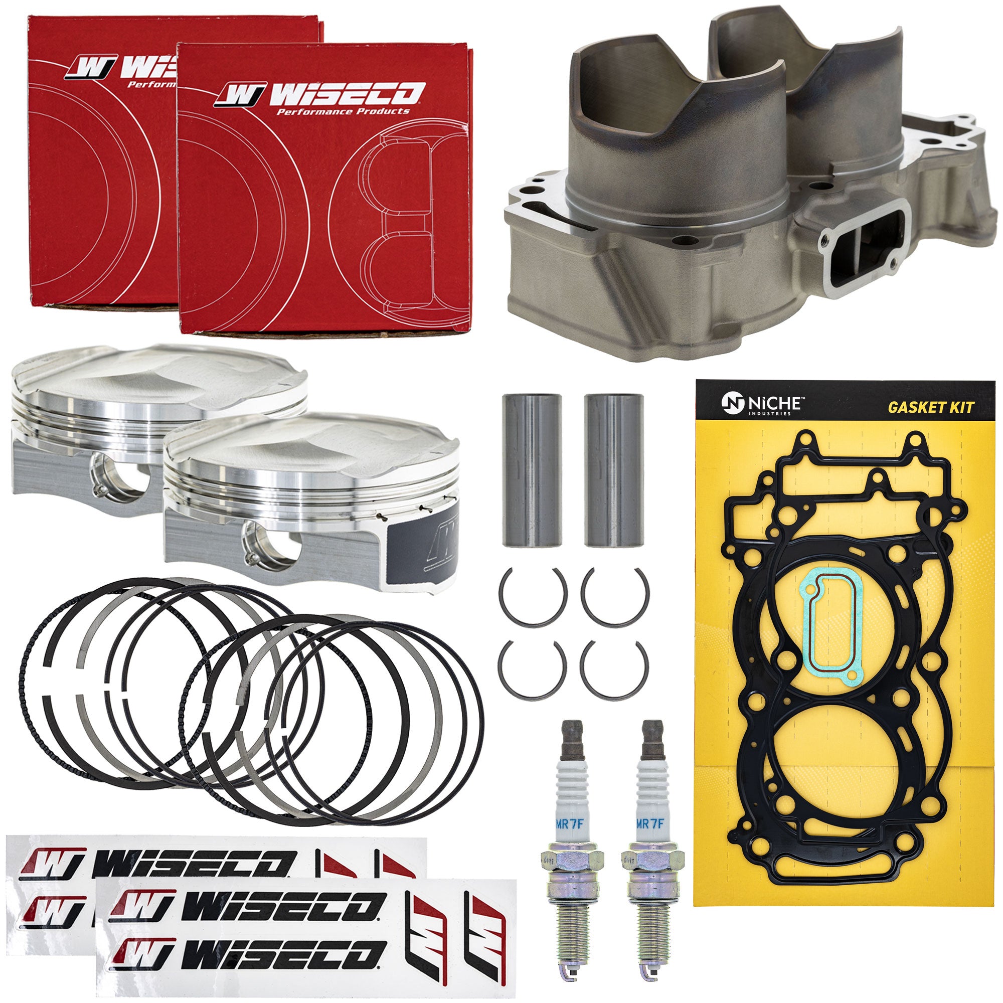 Cylinder Piston Gasket Spark Plug Kit for RZR NICHE MK1011922