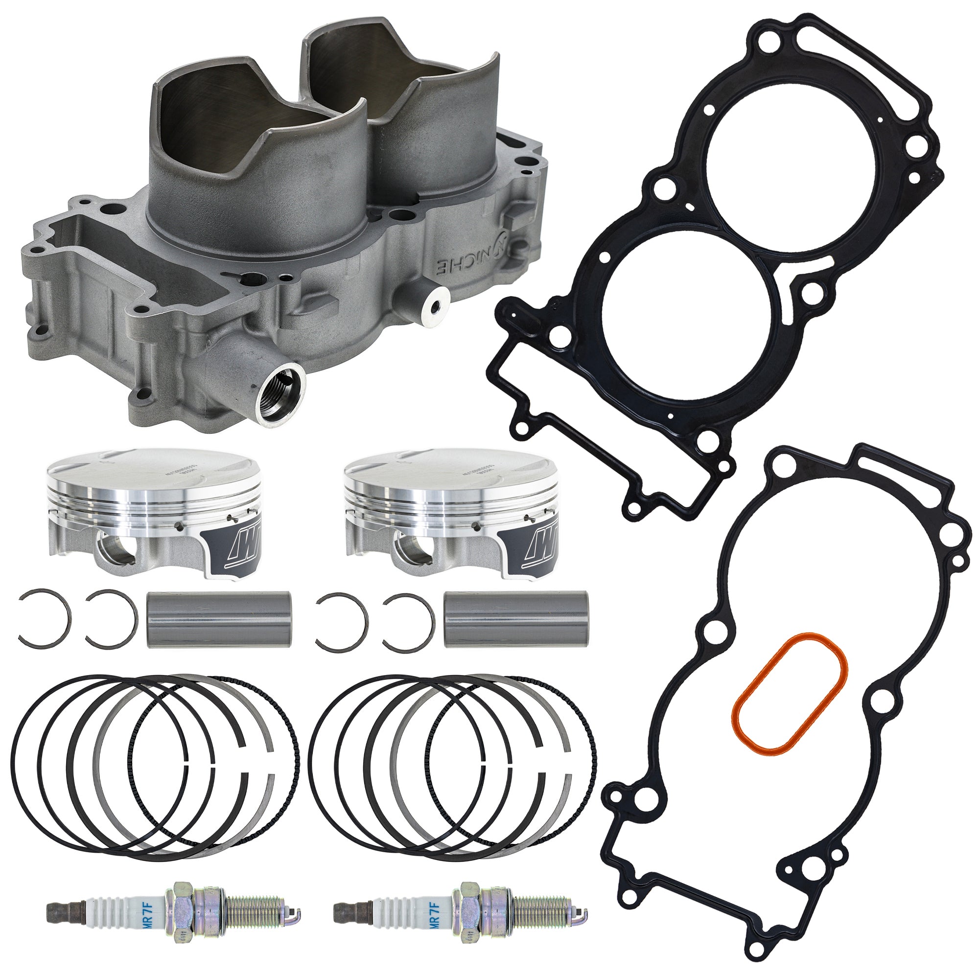 Cylinder Piston Gasket Spark Plug Kit for RZR Ranger ACE NICHE MK1011926