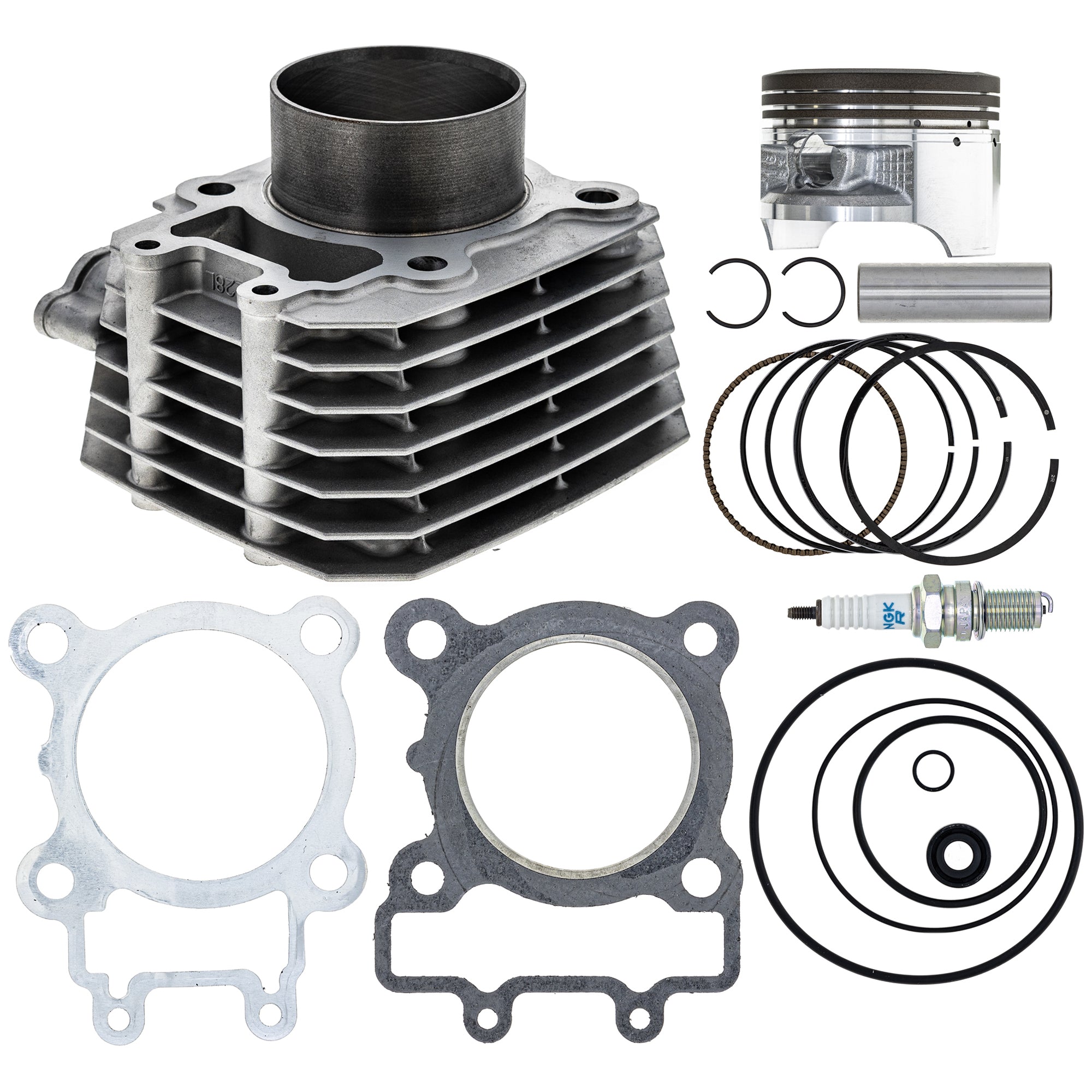 Cylinder Piston Gasket Spark Plug Kit for Bayou NICHE MK1011929